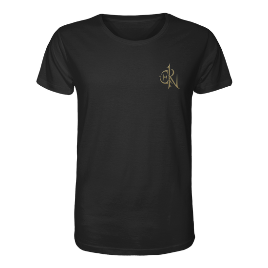 EMRAN Signature Organic T-Shirt – Burgundy Gold Edition - Organic Shirt