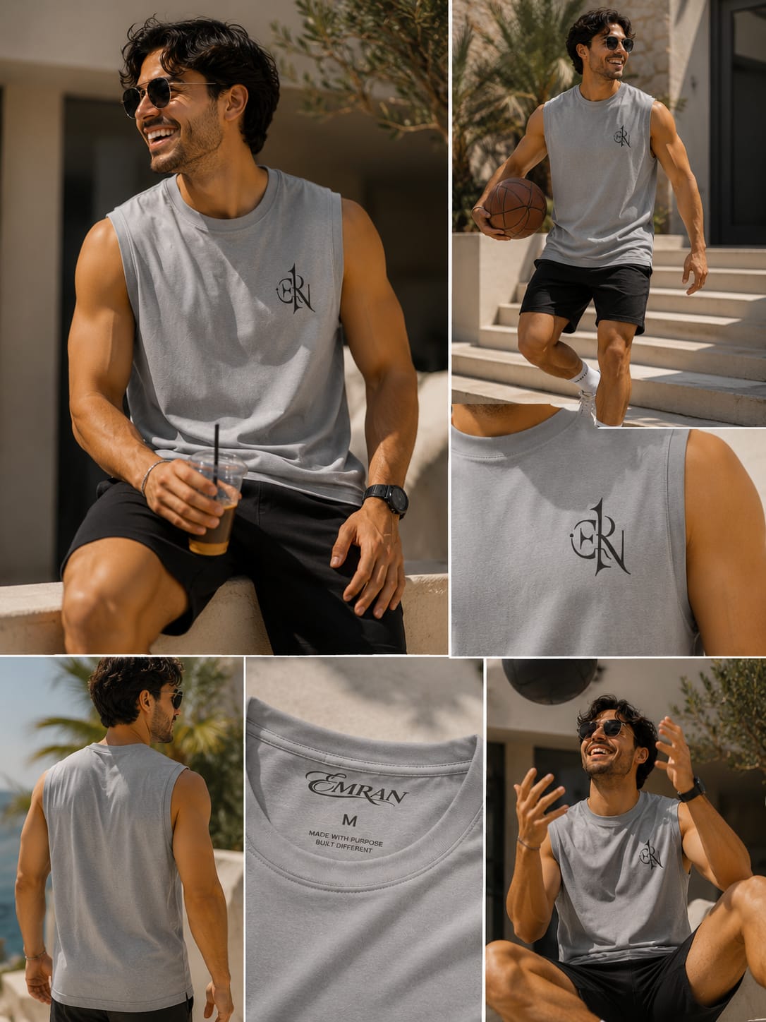 EMRAN Performance Sleeveless Shirt