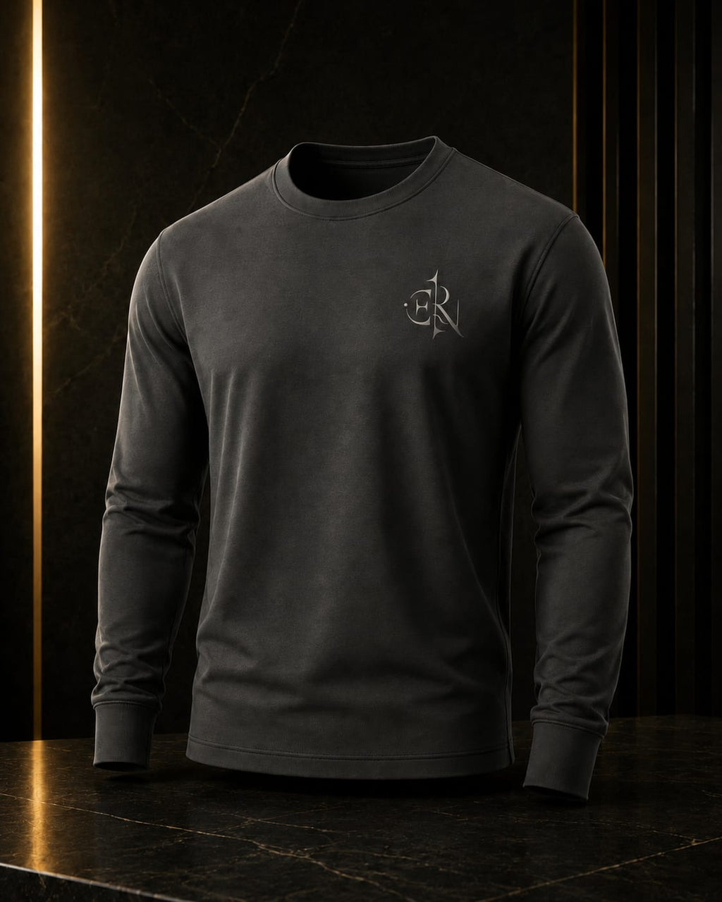 EMRAN Premium Long Sleeve Collection- Black & Dark Grey Edition
