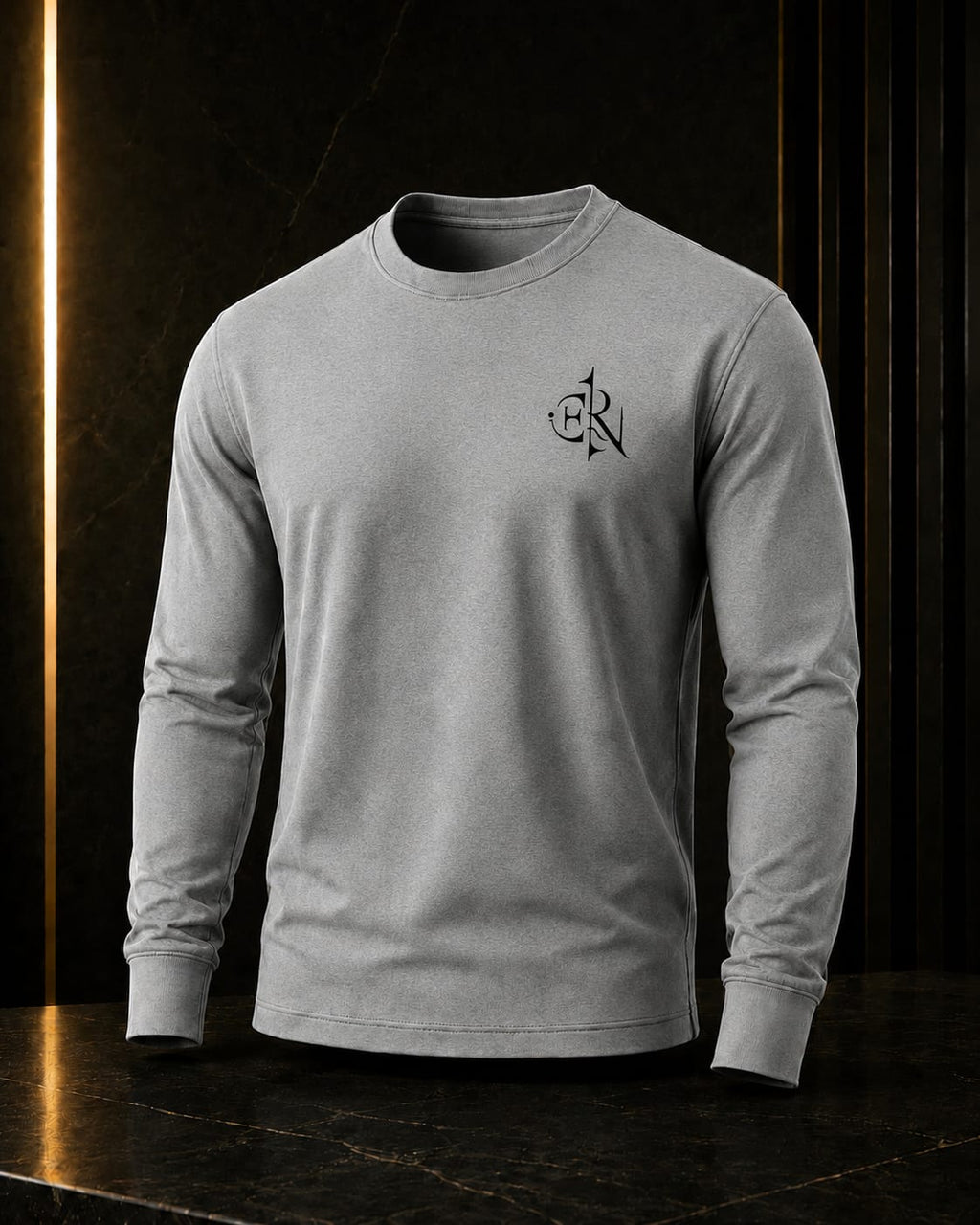 EMRAN Premium Long Sleeve Collection- Black & Dark Grey Edition
