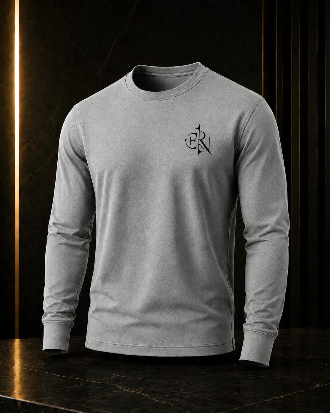 EMRAN Premium Long Sleeve Collection- Black & Dark Grey Edition