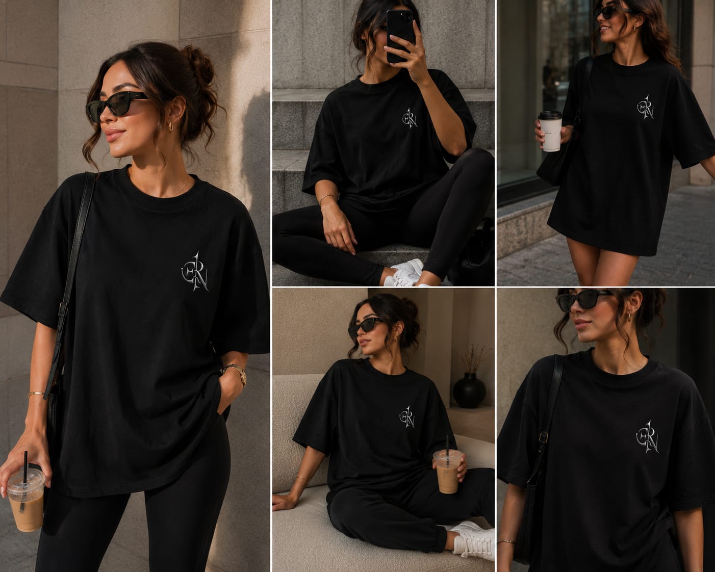 EMRAN Signature Oversized Tee