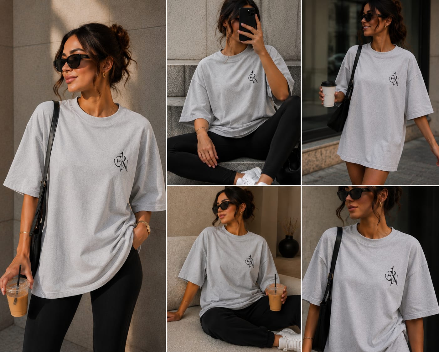 EMRAN Signature Oversized Tee