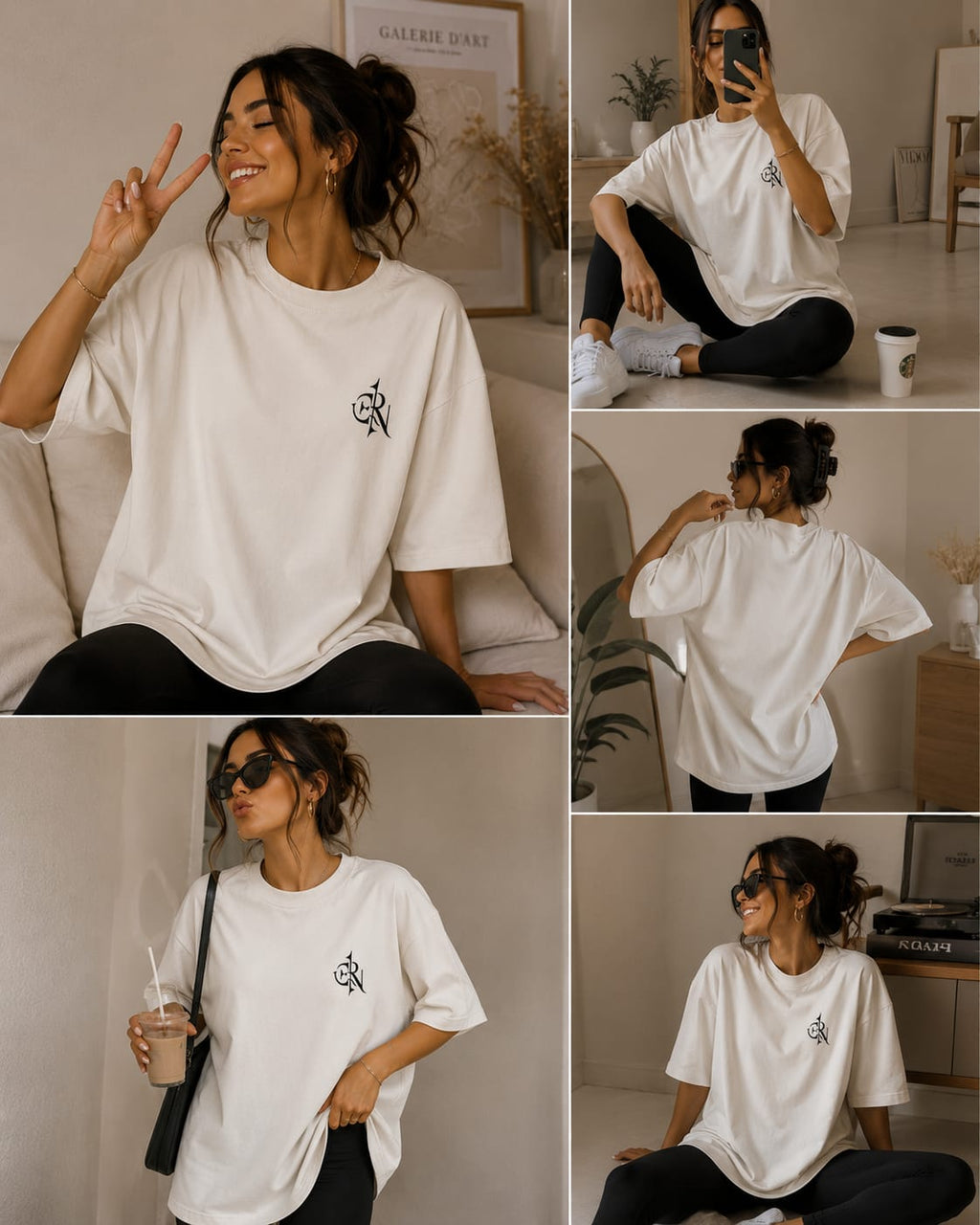EMRAN Signature Oversized Tee