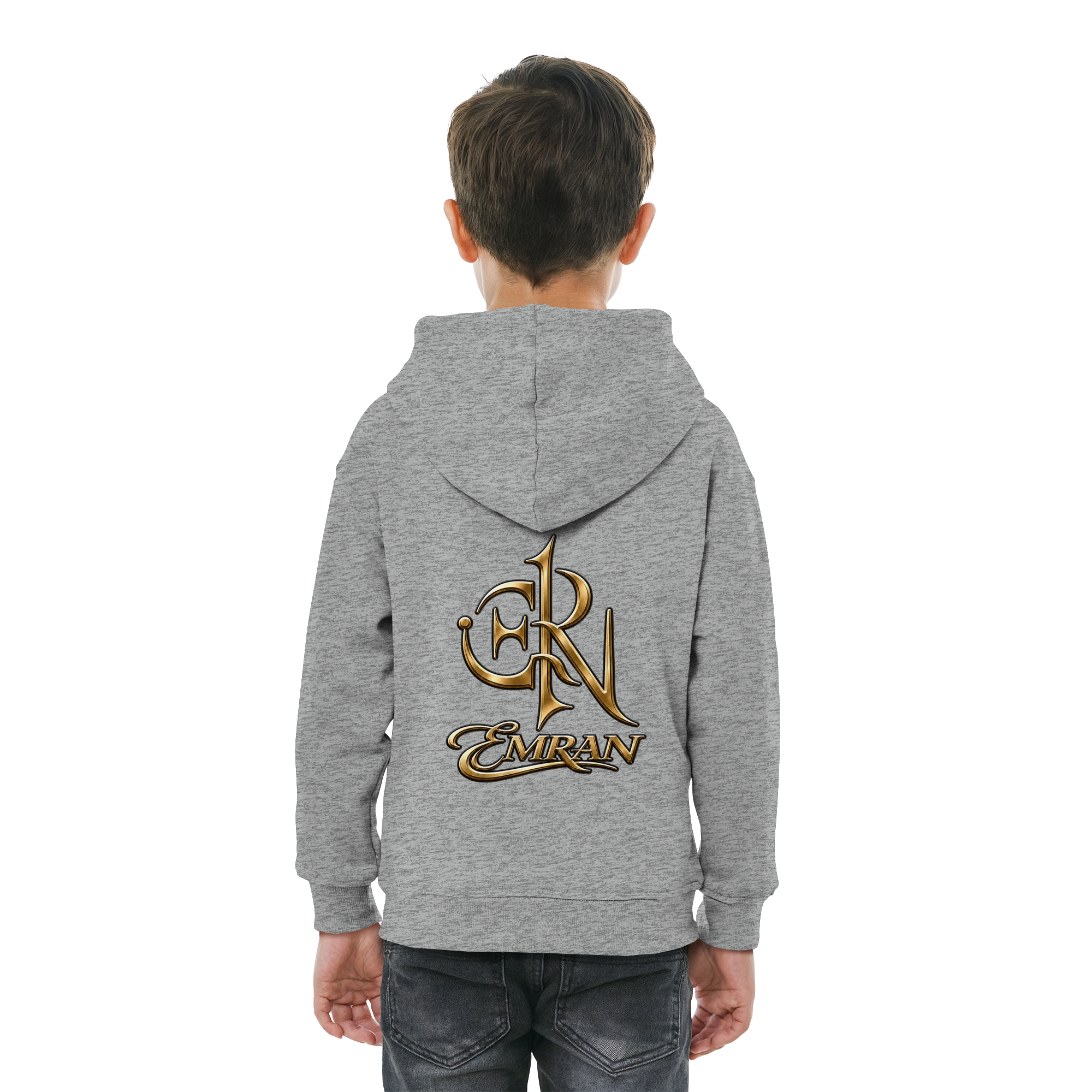 EMRAN Kids Basic Hoodie – Unisex Kinder Hoodie - Kids Basic Hoodie
