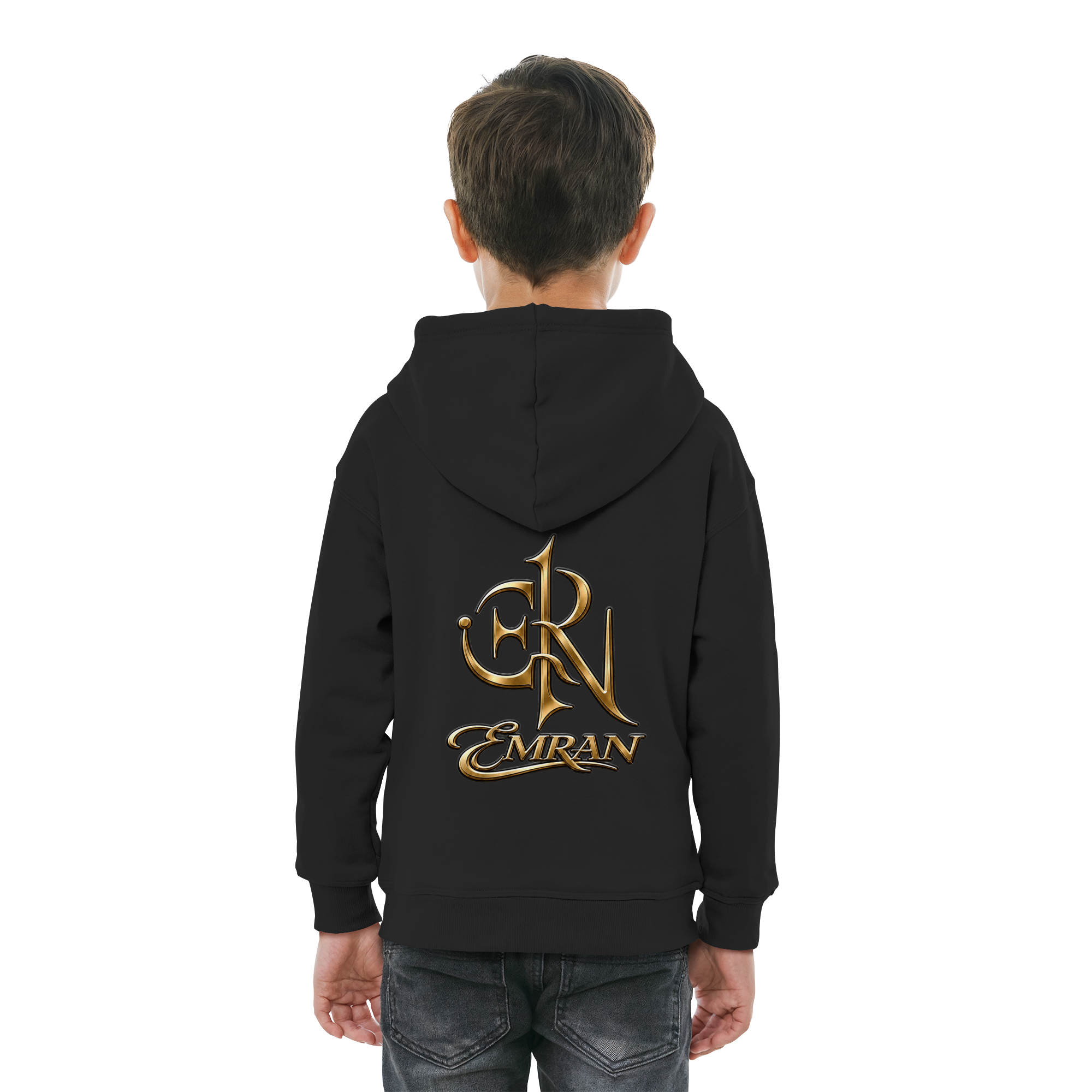 EMRAN Kids Basic Hoodie – Unisex Kinder Hoodie - Kids Basic Hoodie