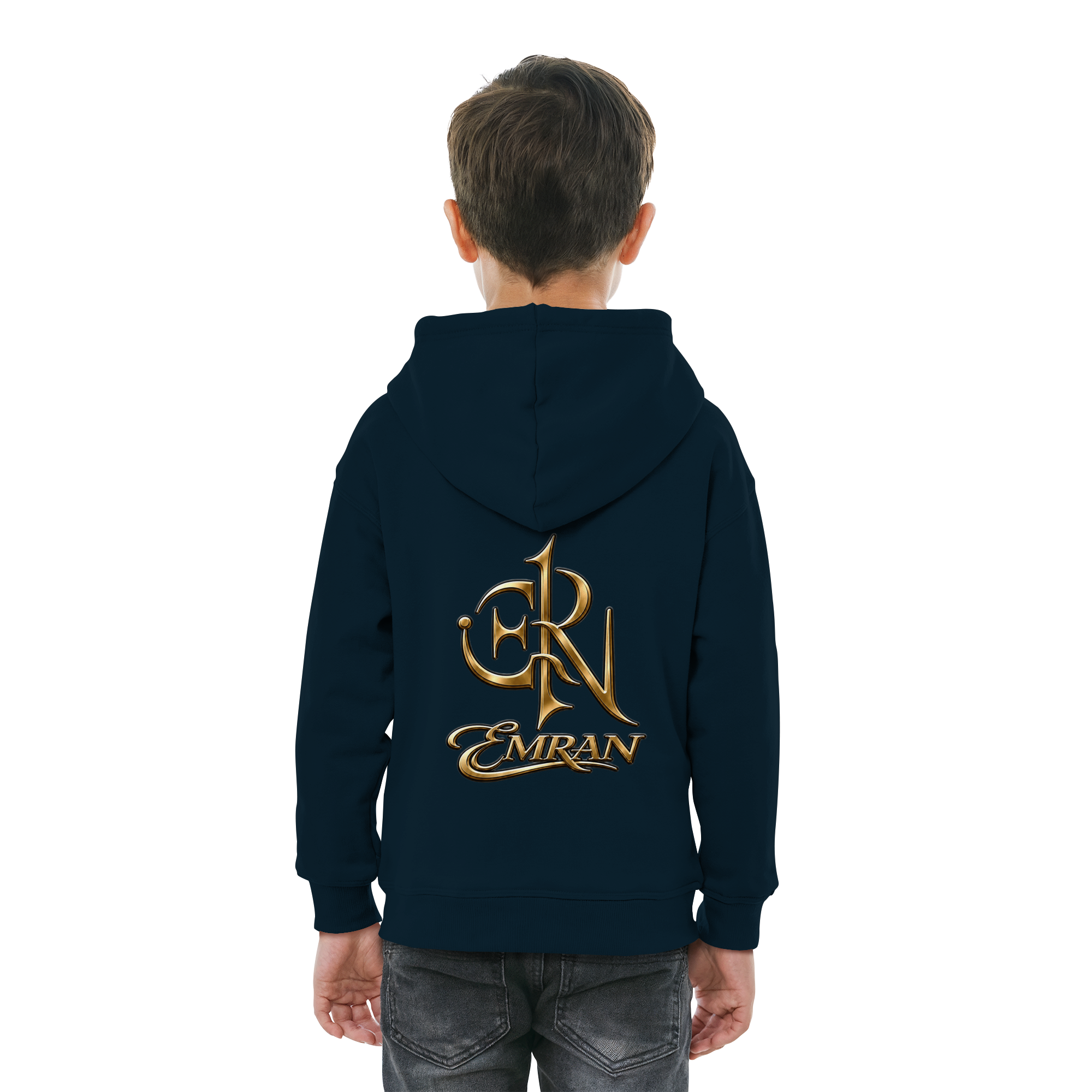 EMRAN Kids Basic Hoodie – Unisex Kinder Hoodie - Kids Basic Hoodie