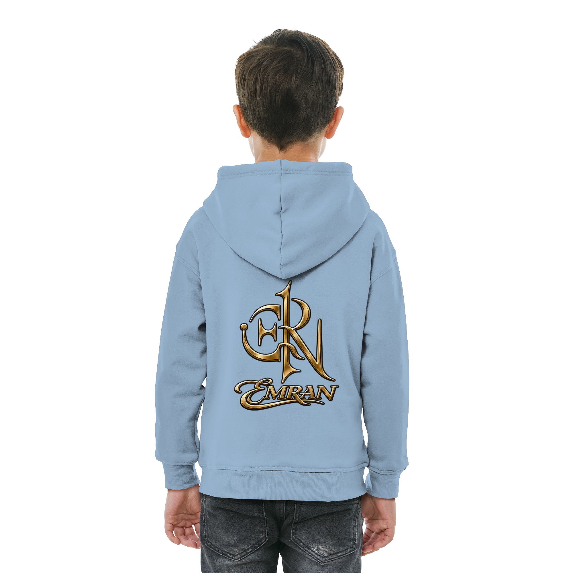 EMRAN Kids Basic Hoodie – Unisex Kinder Hoodie - Kids Basic Hoodie