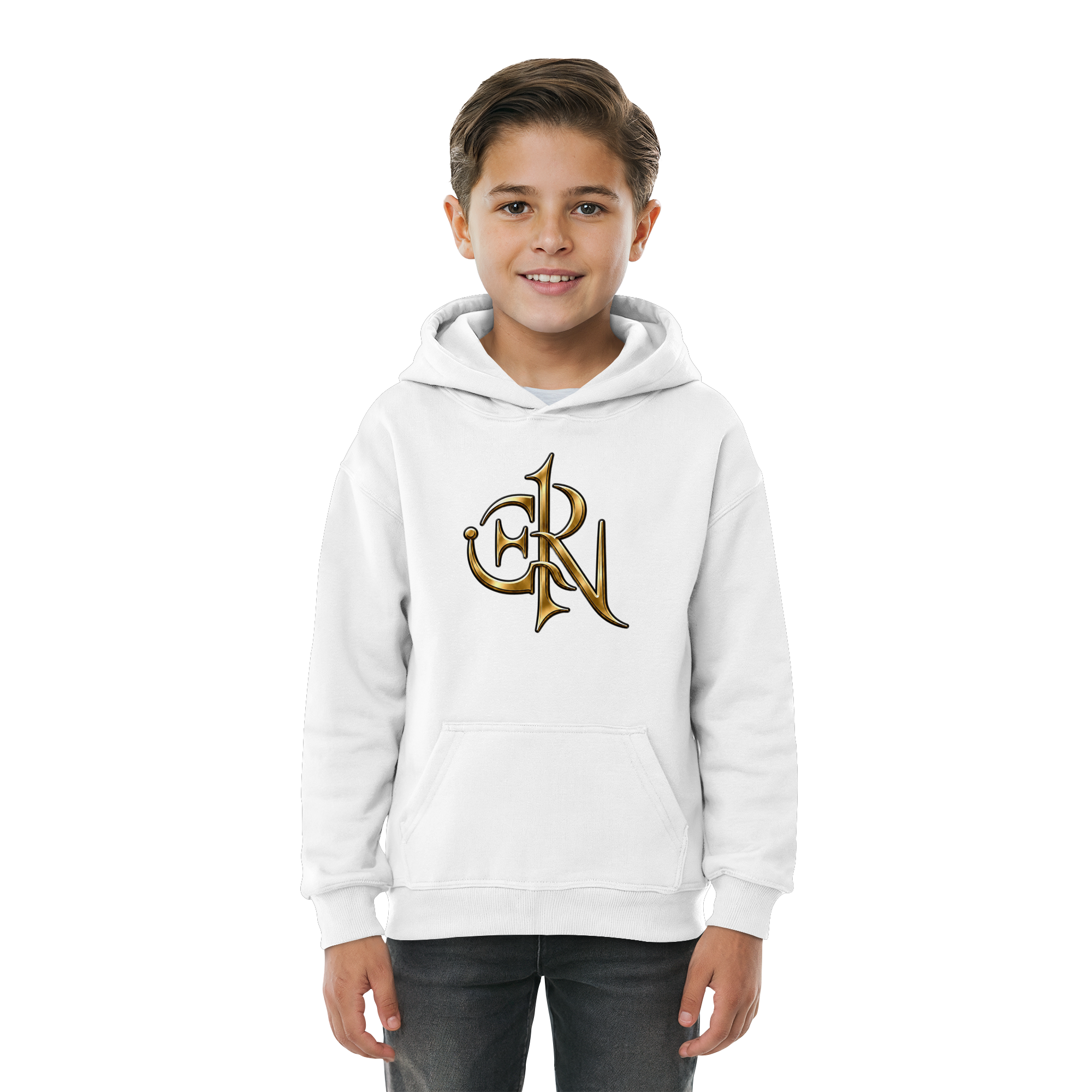 EMRAN Kids Basic Hoodie – Unisex Kinder Hoodie - Kids Basic Hoodie