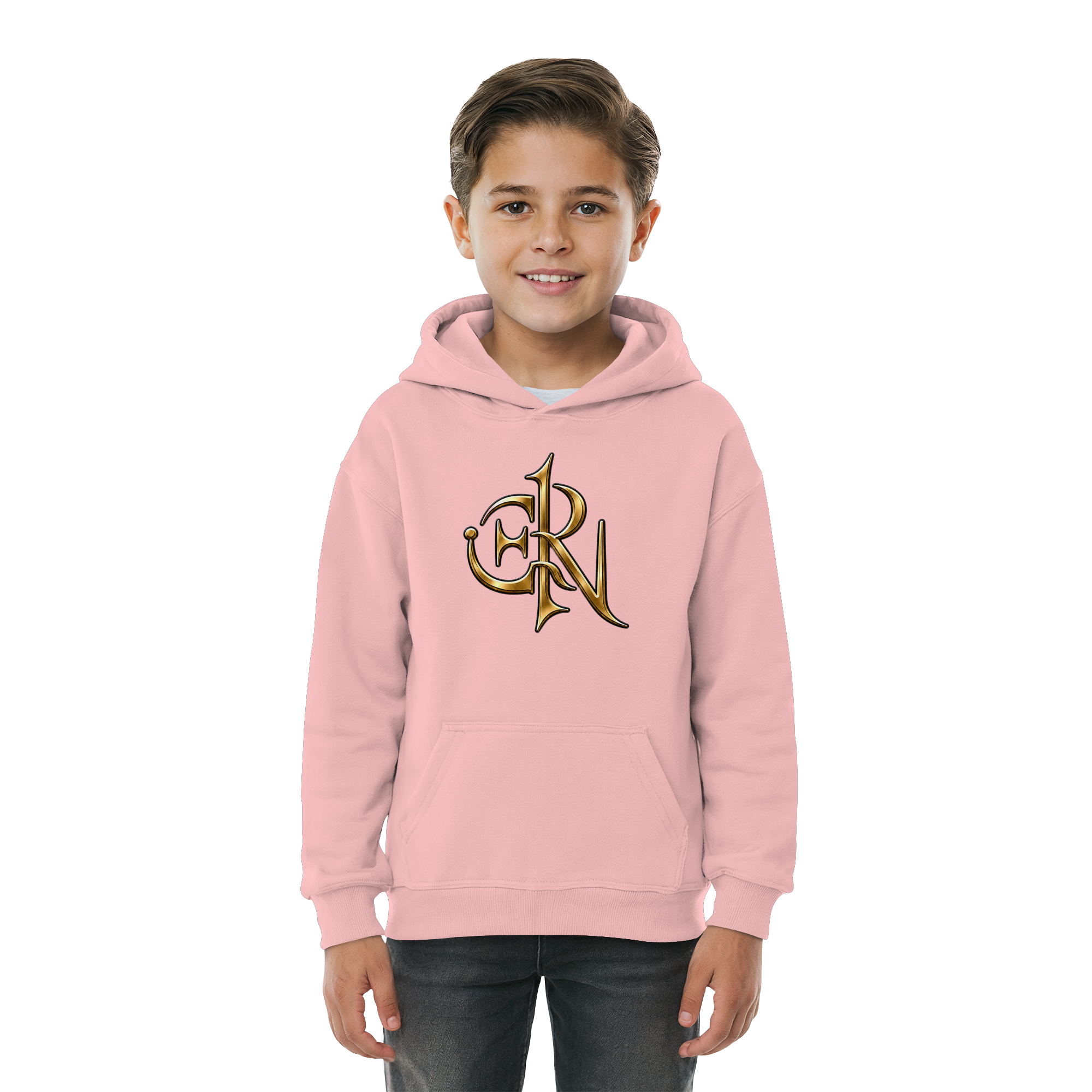 EMRAN Kids Basic Hoodie – Unisex Kinder Hoodie - Kids Basic Hoodie