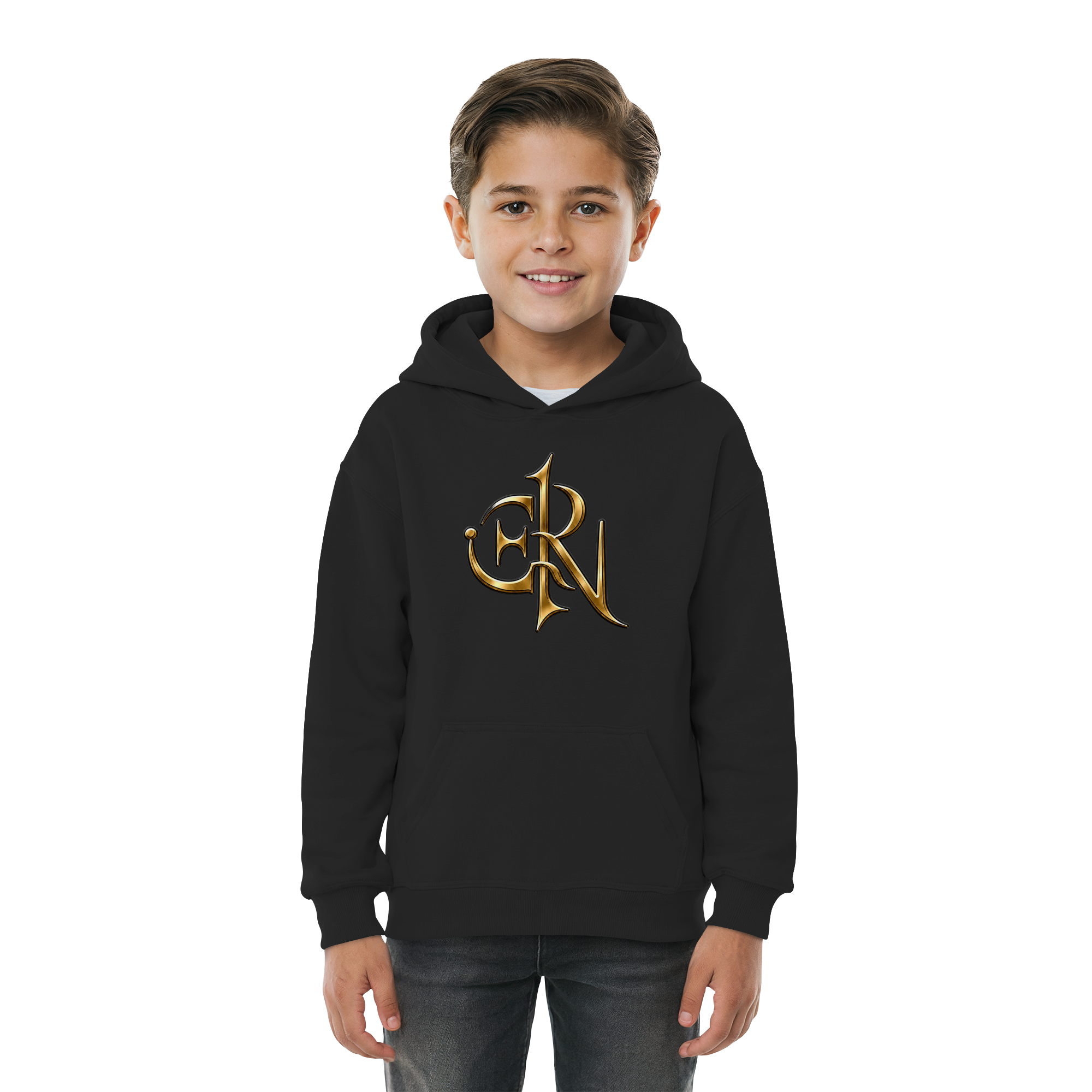 EMRAN Kids Basic Hoodie – Unisex Kinder Hoodie - Kids Basic Hoodie