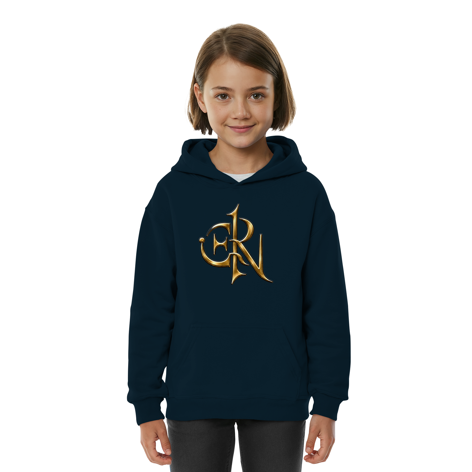 EMRAN Kids Basic Hoodie – Unisex Kinder Hoodie - Kids Basic Hoodie