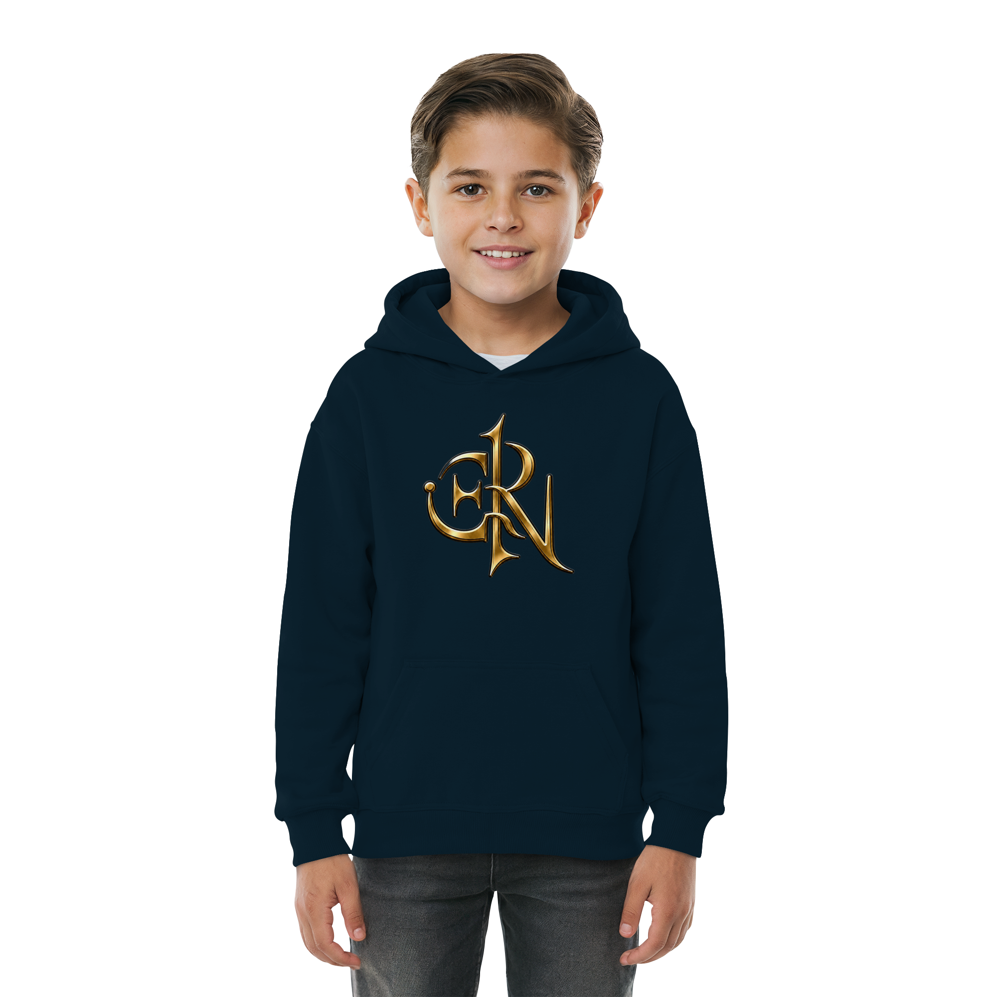 EMRAN Kids Basic Hoodie – Unisex Kinder Hoodie - Kids Basic Hoodie