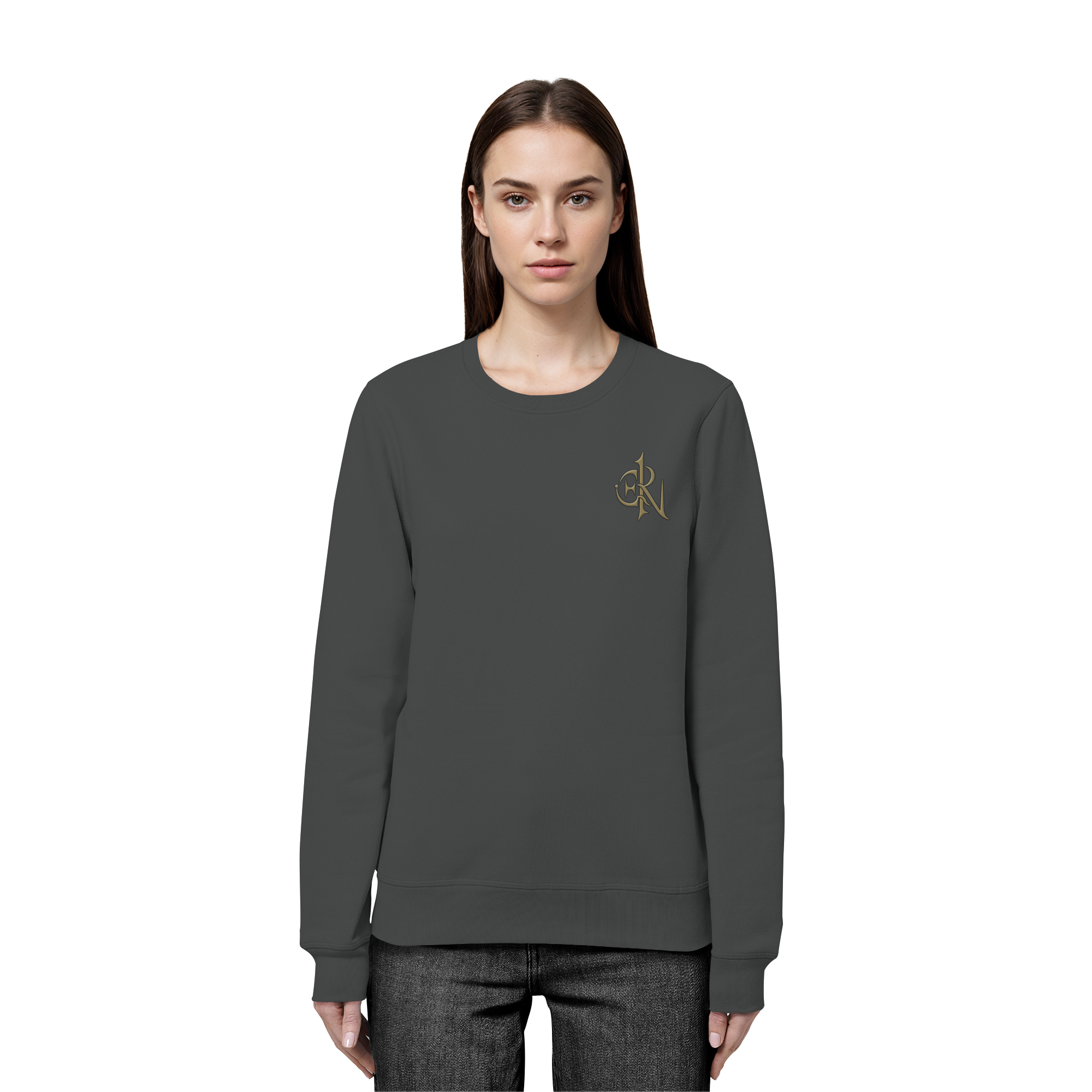 EMRAN Signature Sweatshirt – Burgundy Edition - Organic Basic Unisex Sweatshirt
