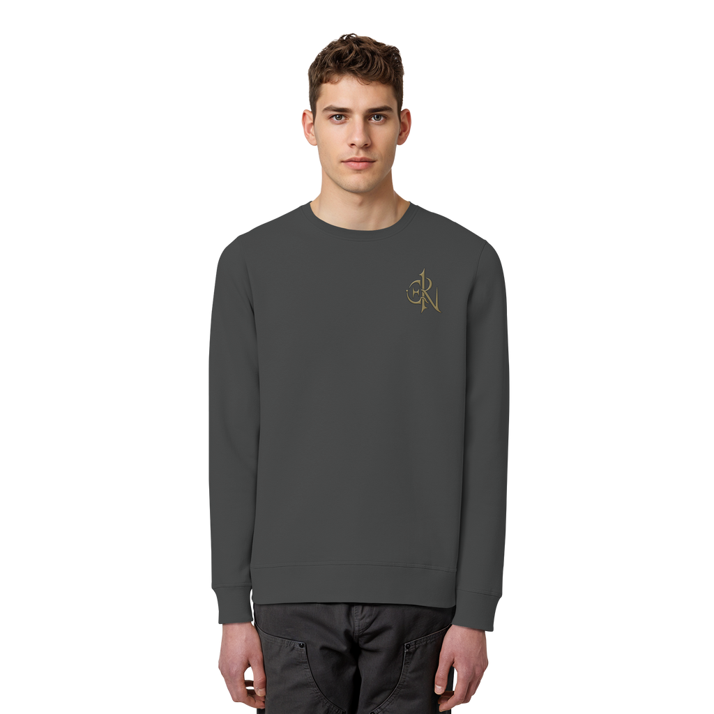 EMRAN Signature Sweatshirt – Burgundy Edition - Organic Basic Unisex Sweatshirt