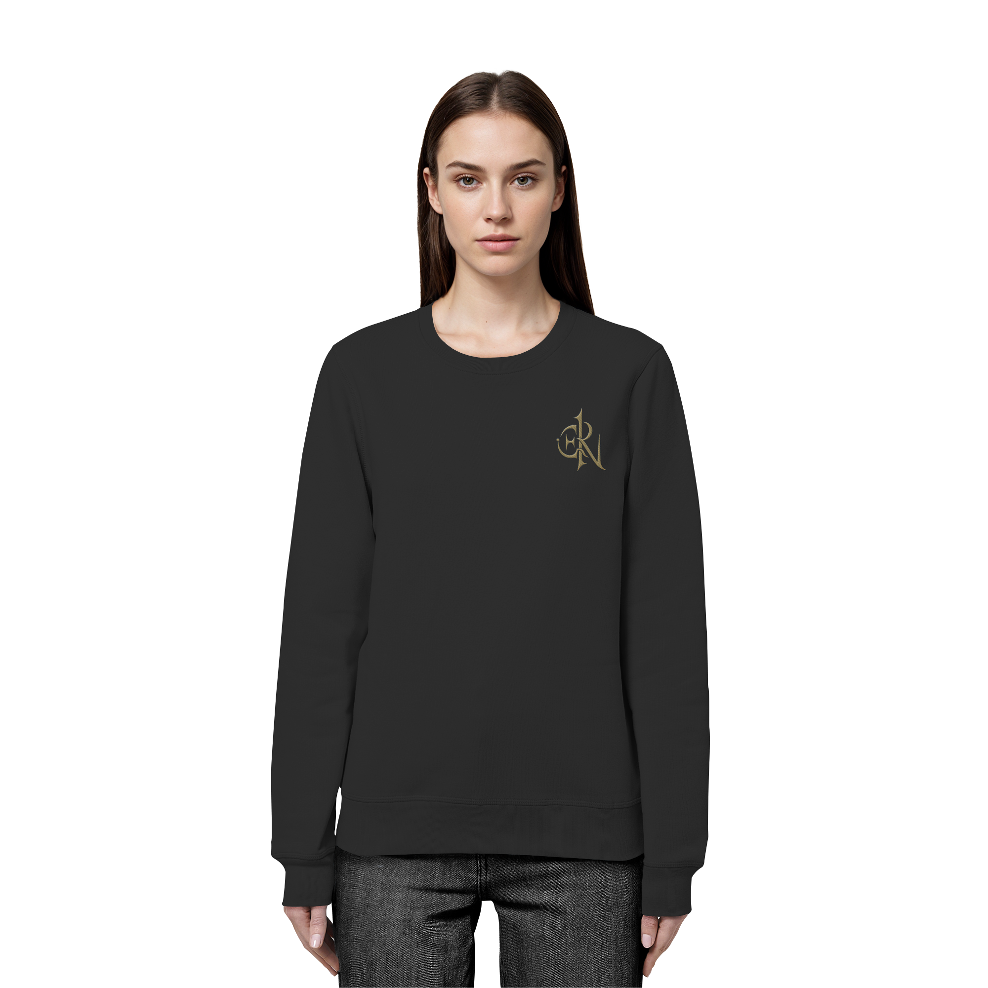 EMRAN Signature Sweatshirt – Burgundy Edition - Organic Basic Unisex Sweatshirt
