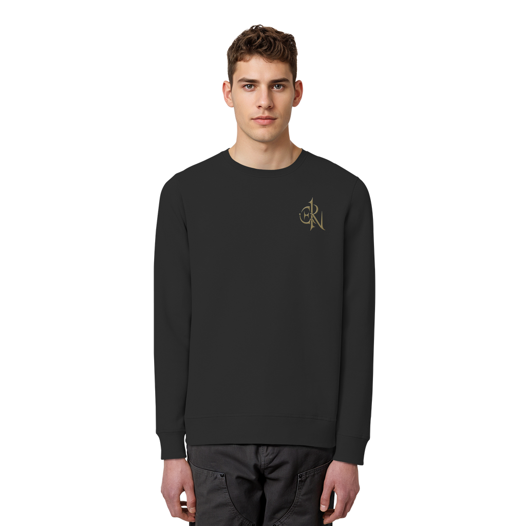 EMRAN Signature Sweatshirt – Burgundy Edition - Organic Basic Unisex Sweatshirt