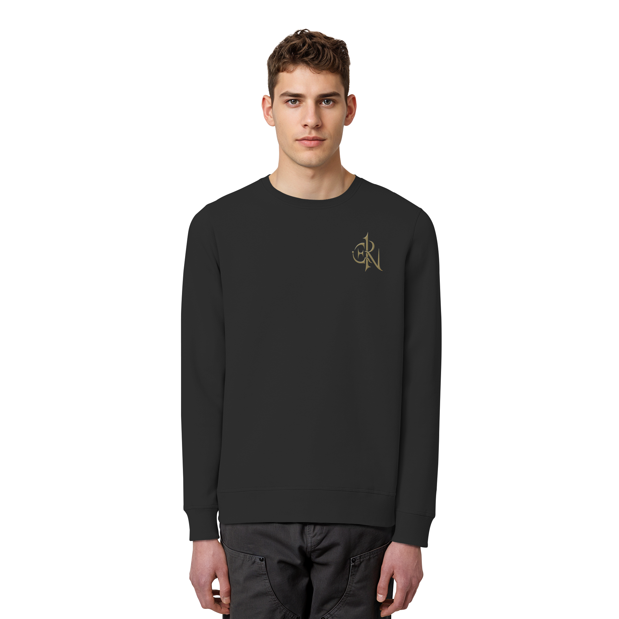 EMRAN Signature Sweatshirt – Burgundy Edition - Organic Basic Unisex Sweatshirt