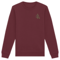 EMRAN Signature Sweatshirt – Burgundy Edition - Organic Basic Unisex Sweatshirt