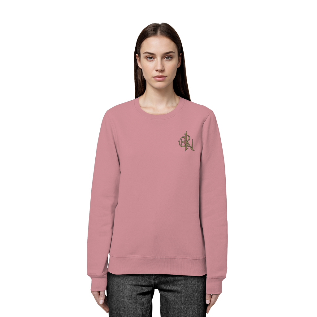 EMRAN Signature Sweatshirt – Burgundy Edition - Organic Basic Unisex Sweatshirt