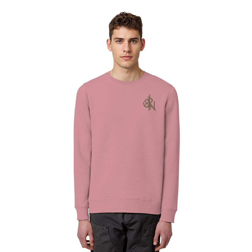 EMRAN Signature Sweatshirt – Burgundy Edition - Organic Basic Unisex Sweatshirt