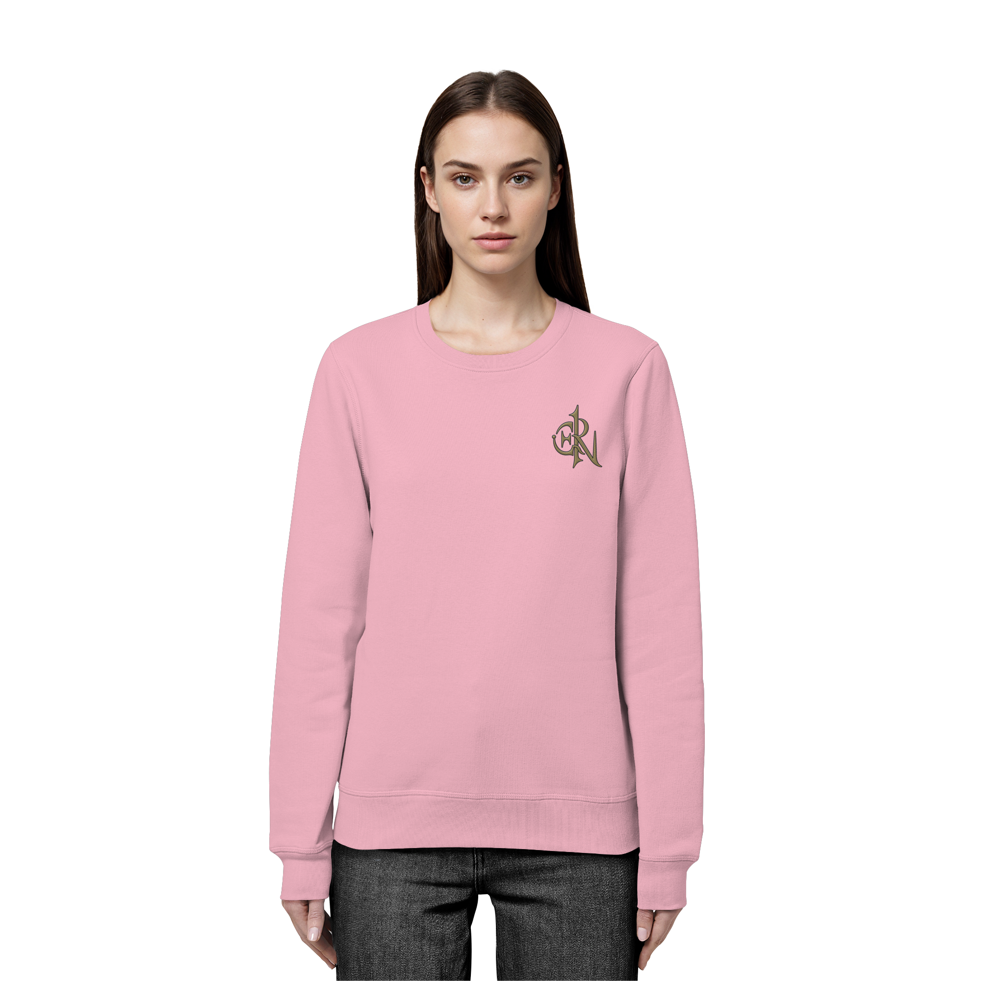 EMRAN Signature Sweatshirt – Burgundy Edition - Organic Basic Unisex Sweatshirt