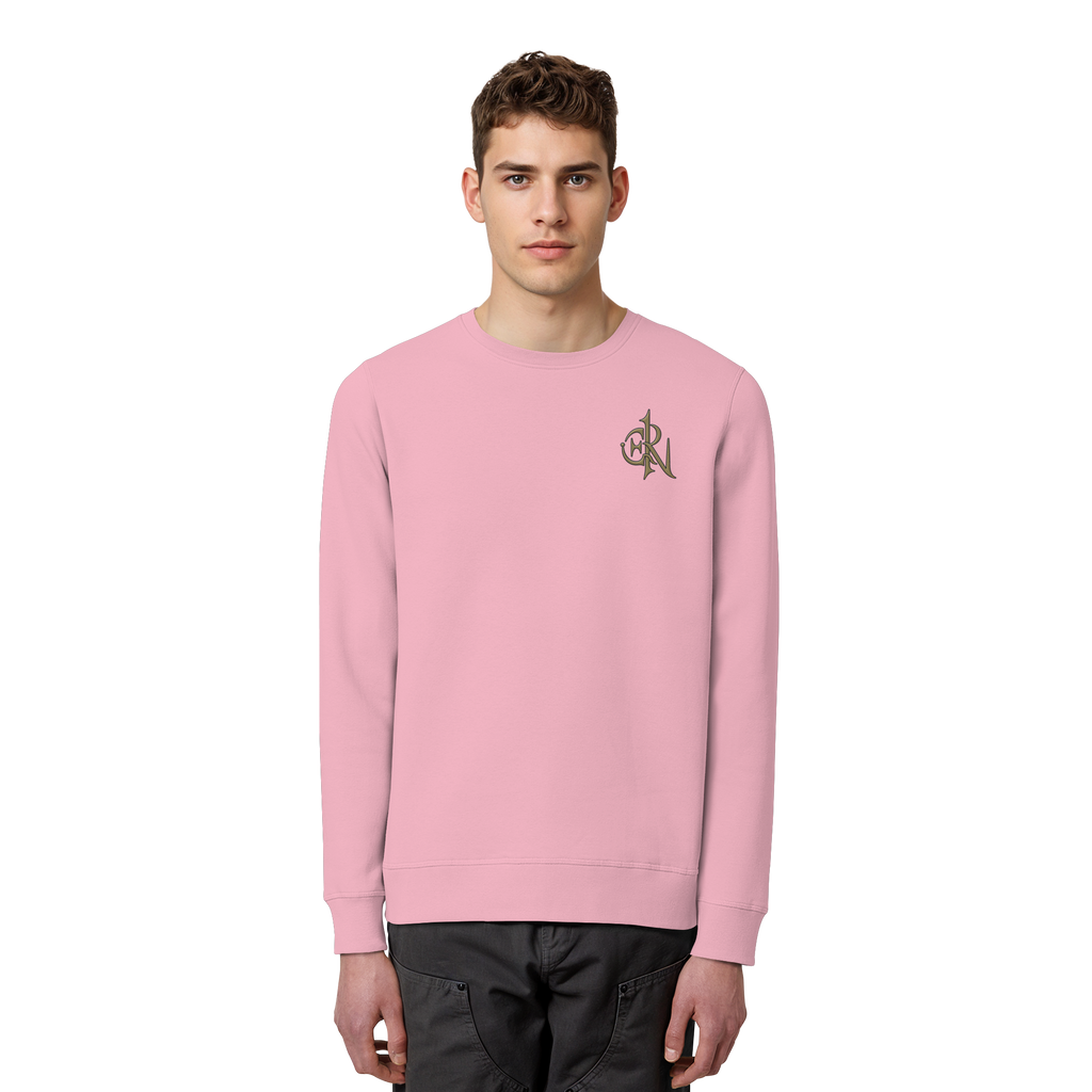 EMRAN Signature Sweatshirt – Burgundy Edition - Organic Basic Unisex Sweatshirt