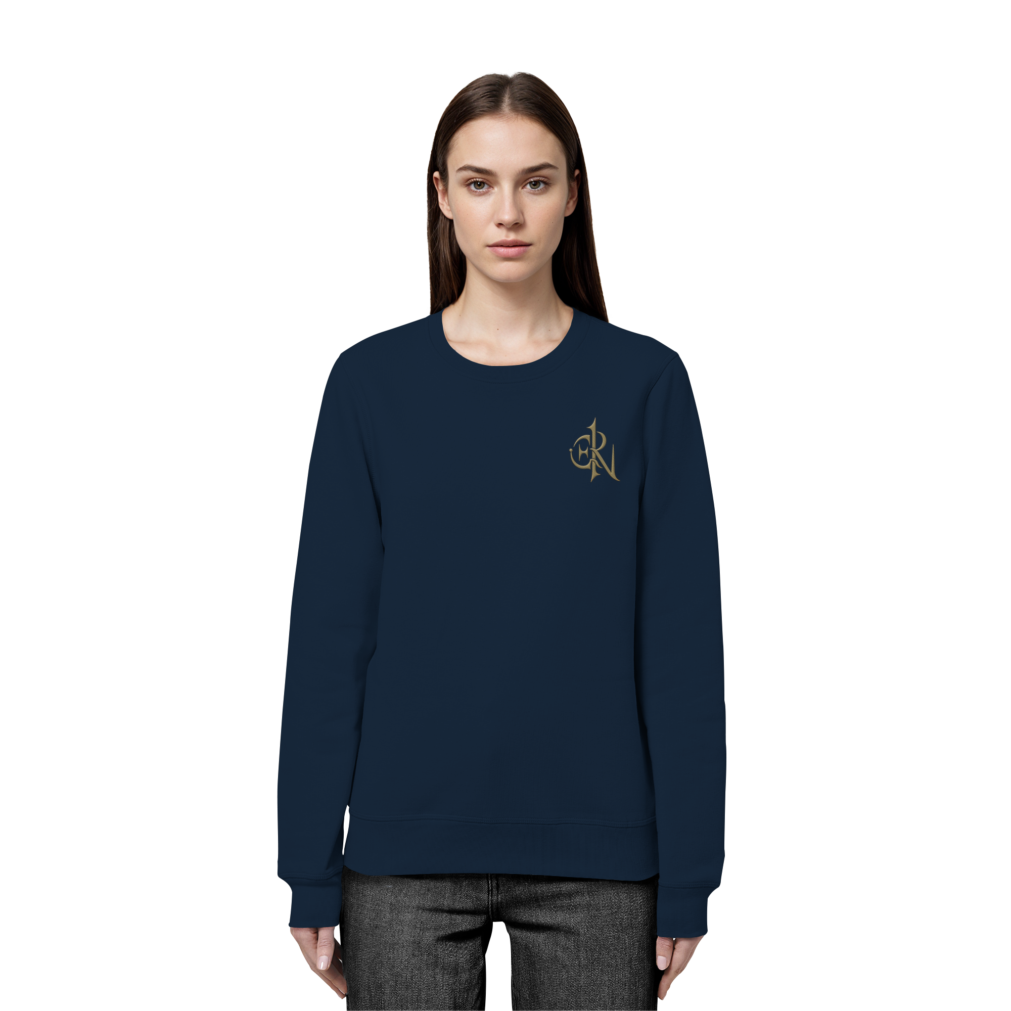 EMRAN Signature Sweatshirt – Burgundy Edition - Organic Basic Unisex Sweatshirt