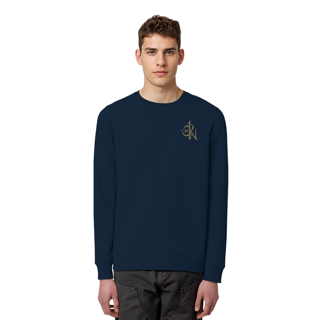 EMRAN Signature Sweatshirt – Burgundy Edition - Organic Basic Unisex Sweatshirt