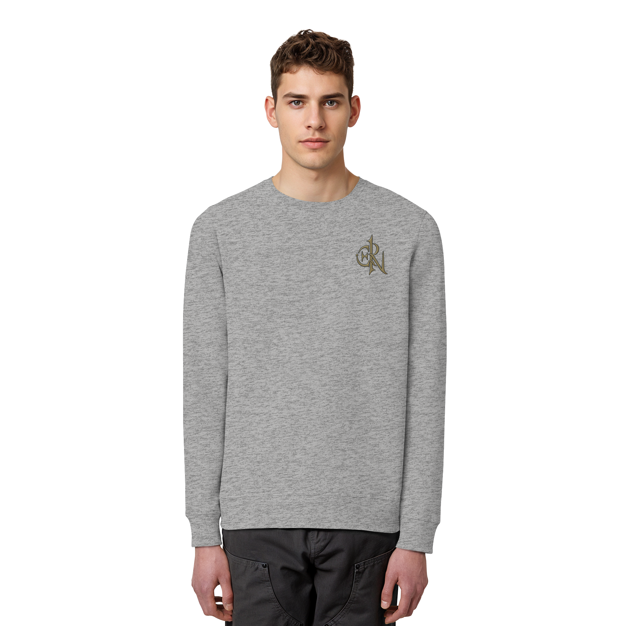 EMRAN Signature Sweatshirt – Burgundy Edition - Organic Basic Unisex Sweatshirt