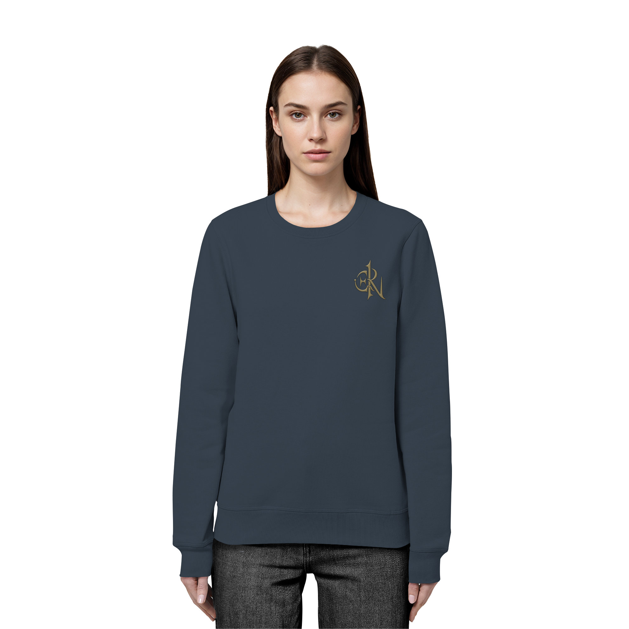 EMRAN Signature Sweatshirt – Burgundy Edition - Organic Basic Unisex Sweatshirt