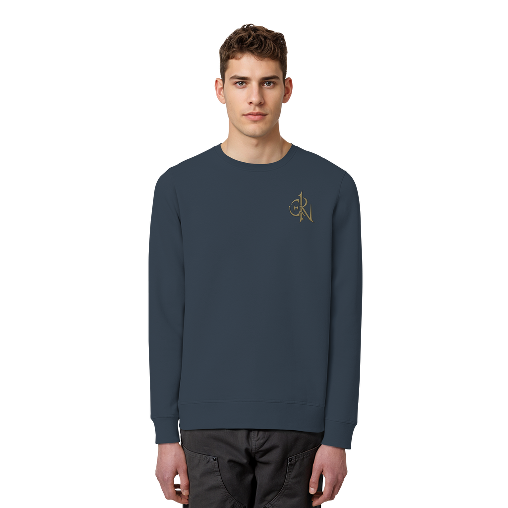 EMRAN Signature Sweatshirt – Burgundy Edition - Organic Basic Unisex Sweatshirt