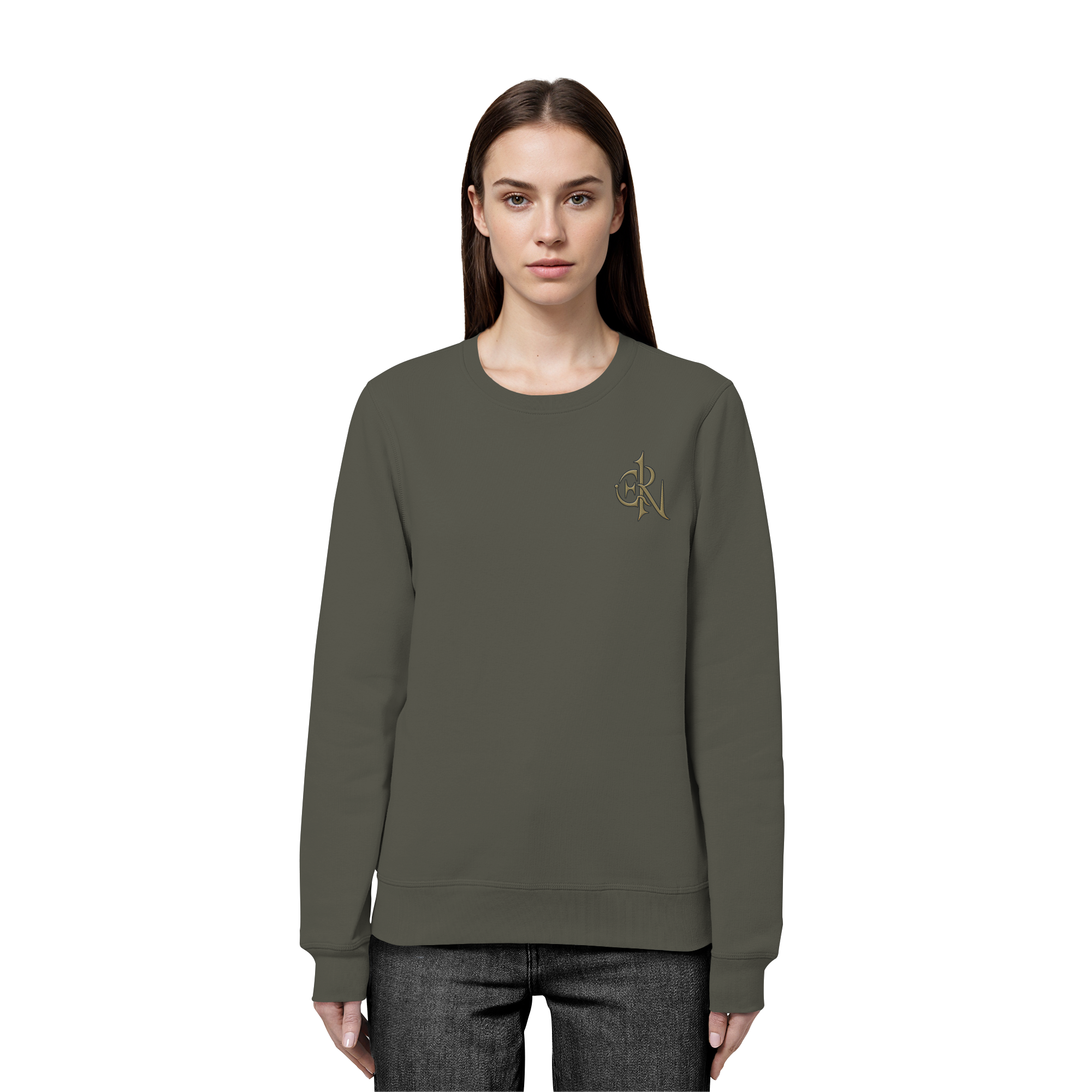 EMRAN Signature Sweatshirt – Burgundy Edition - Organic Basic Unisex Sweatshirt