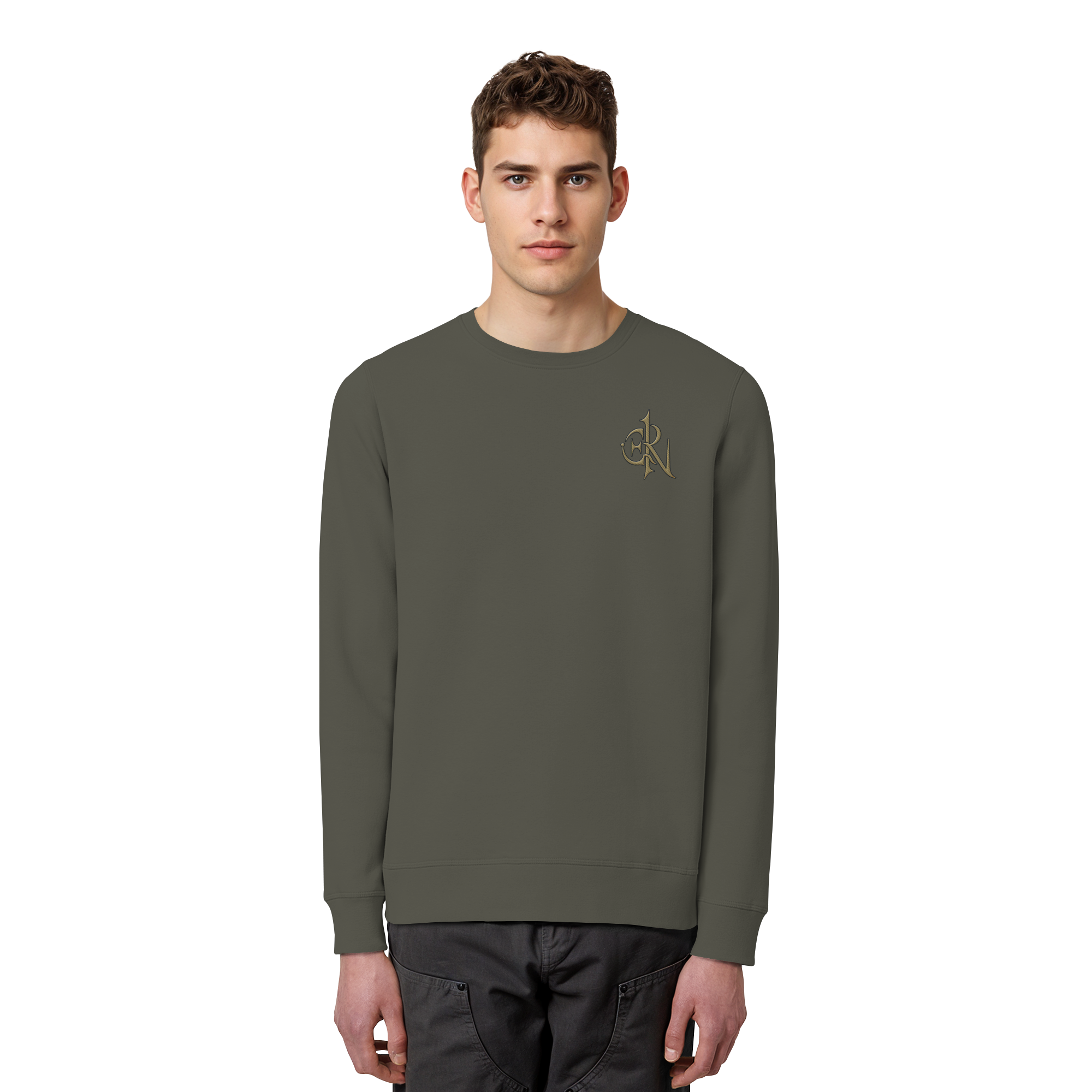 EMRAN Signature Sweatshirt – Burgundy Edition - Organic Basic Unisex Sweatshirt