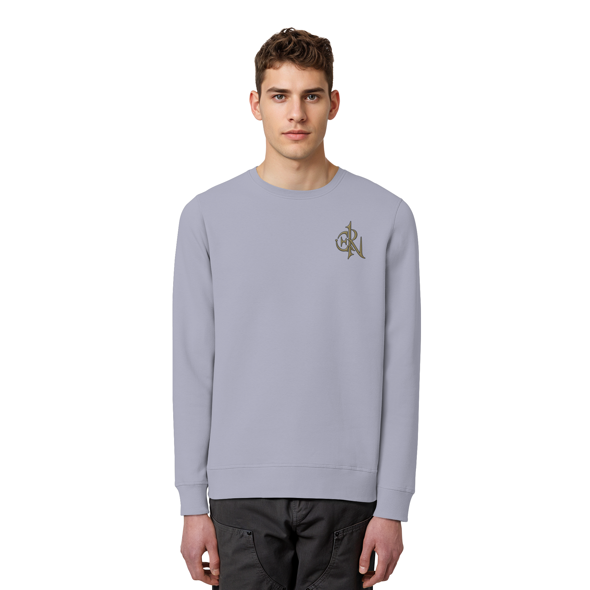 EMRAN Signature Sweatshirt – Burgundy Edition - Organic Basic Unisex Sweatshirt
