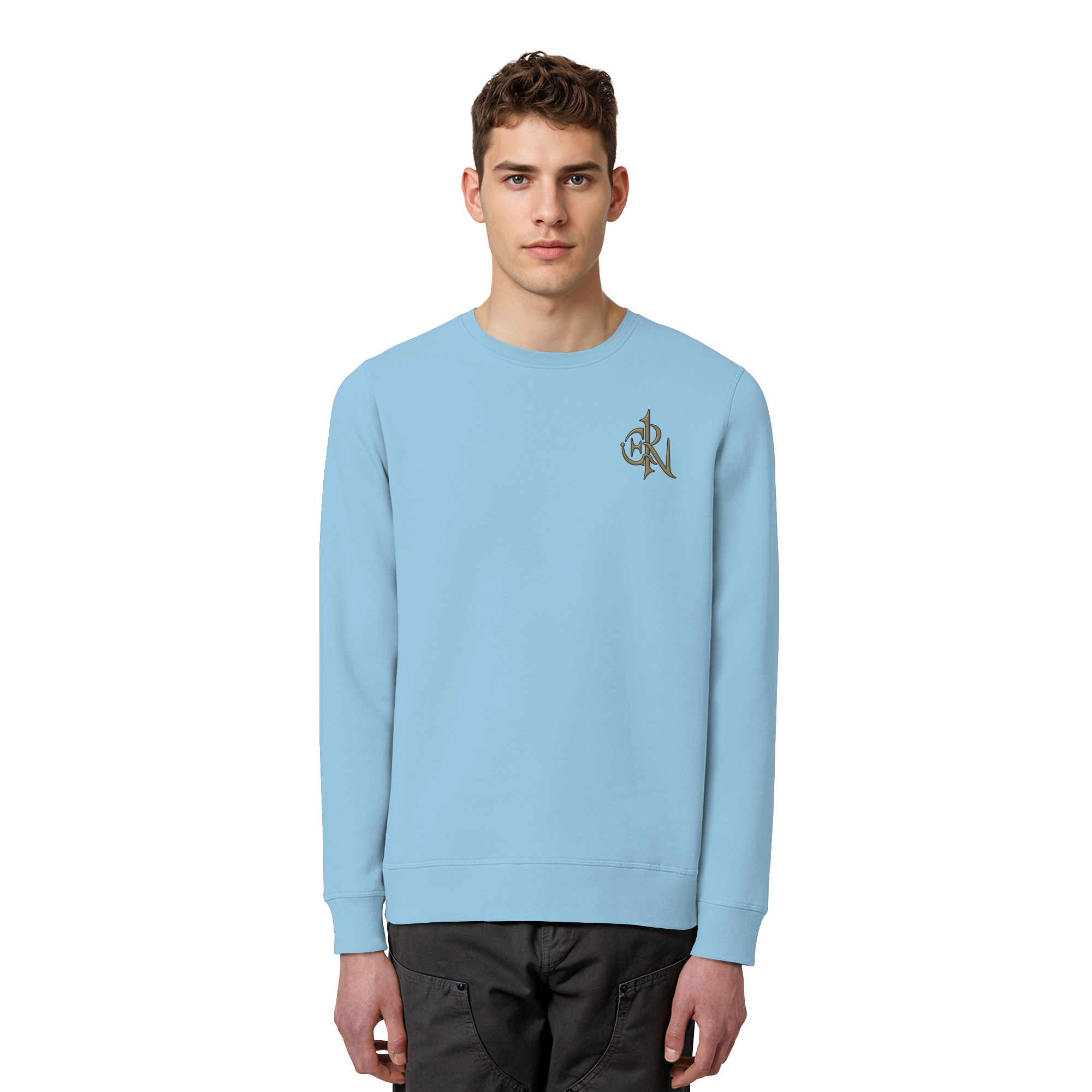 EMRAN Signature Sweatshirt – Burgundy Edition - Organic Basic Unisex Sweatshirt