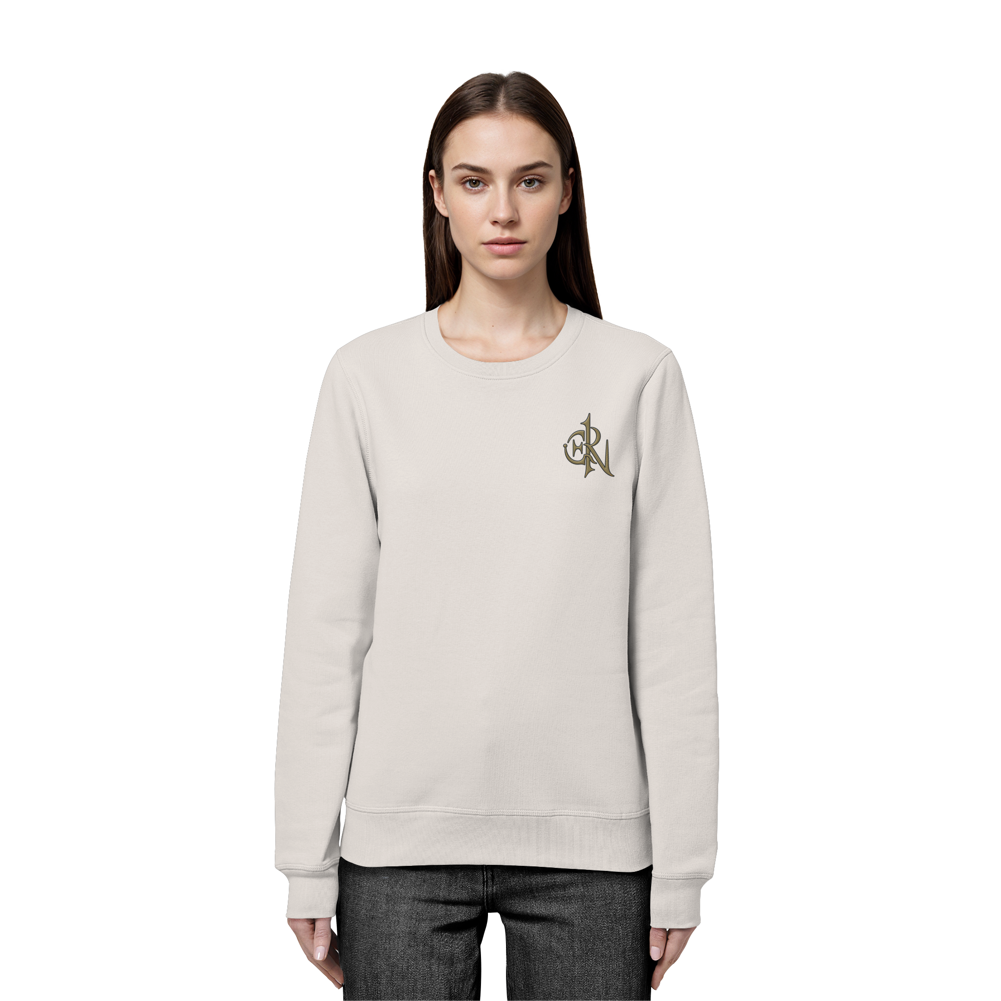 EMRAN Signature Sweatshirt – Burgundy Edition - Organic Basic Unisex Sweatshirt