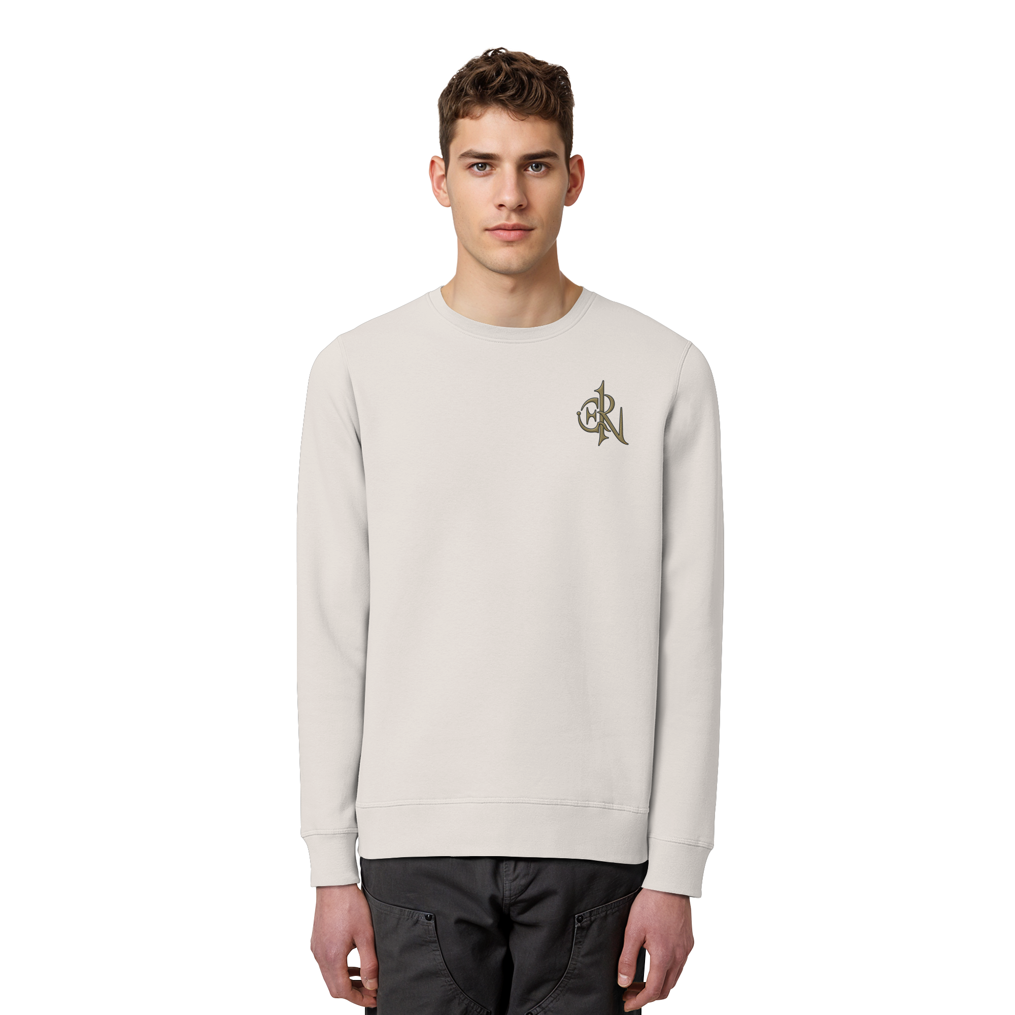 EMRAN Signature Sweatshirt – Burgundy Edition - Organic Basic Unisex Sweatshirt