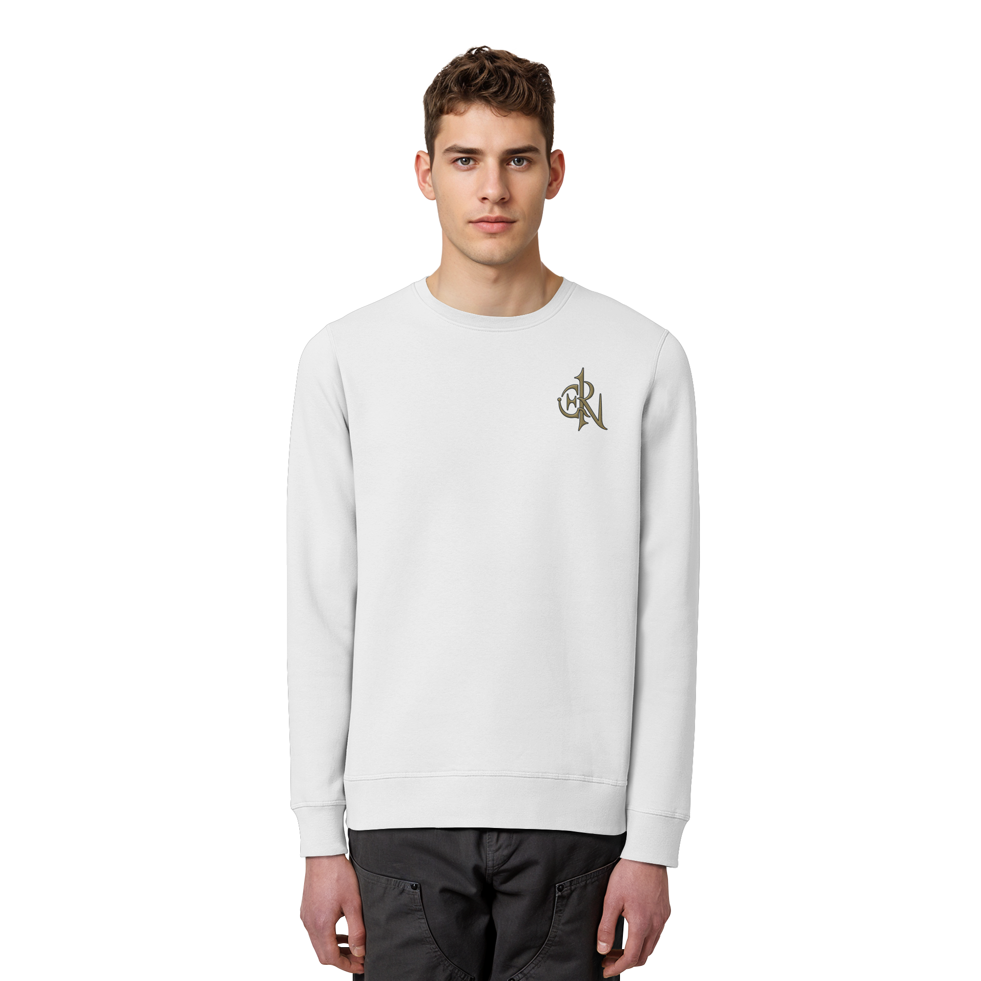 EMRAN Signature Sweatshirt – Burgundy Edition - Organic Basic Unisex Sweatshirt