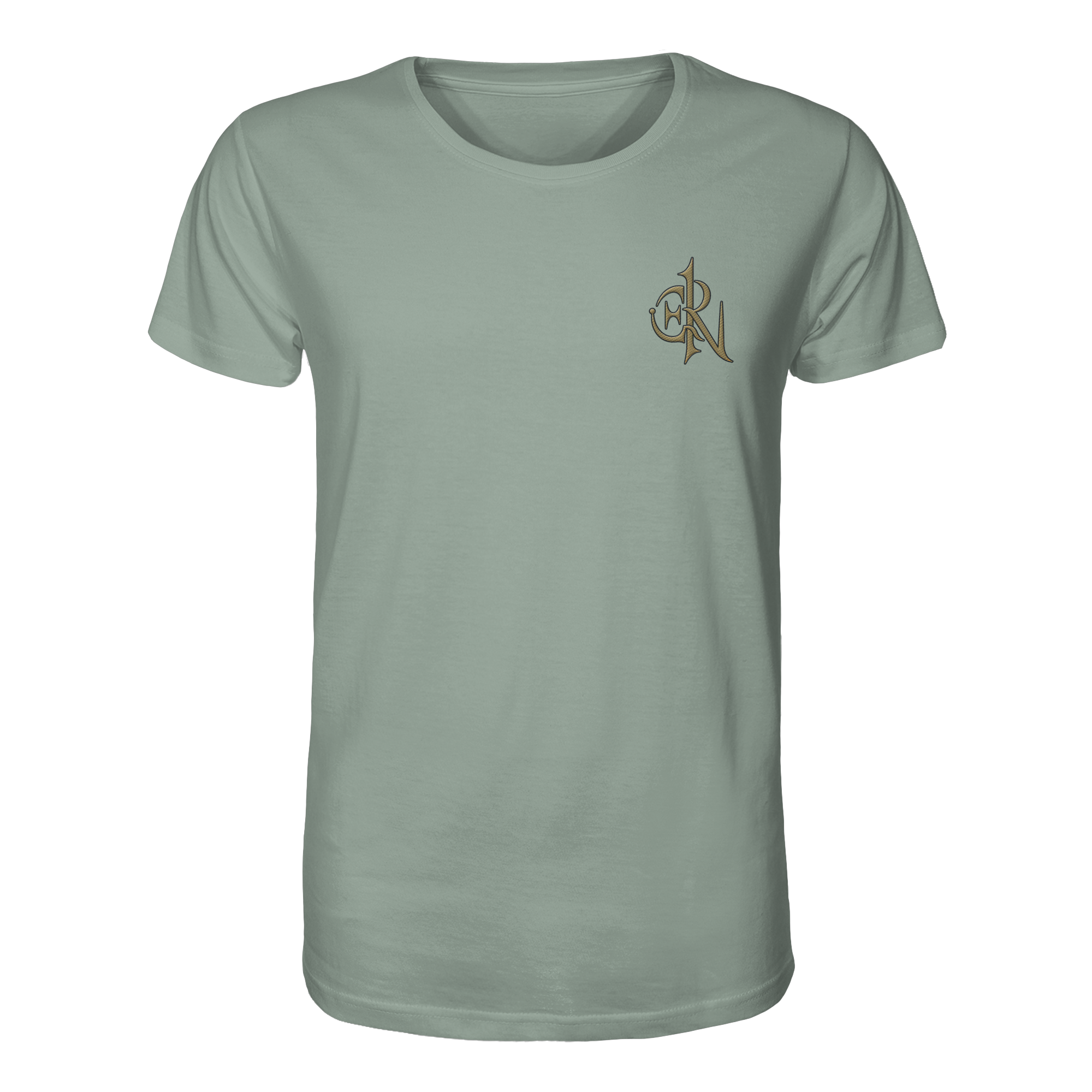 EMRAN Signature Organic T-Shirt – Burgundy Gold Edition - Organic Shirt