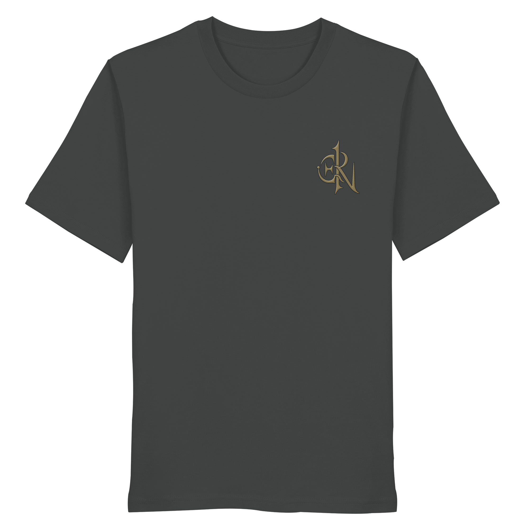 EMRAN Signature Organic T-Shirt – Burgundy Gold Edition - Organic Shirt