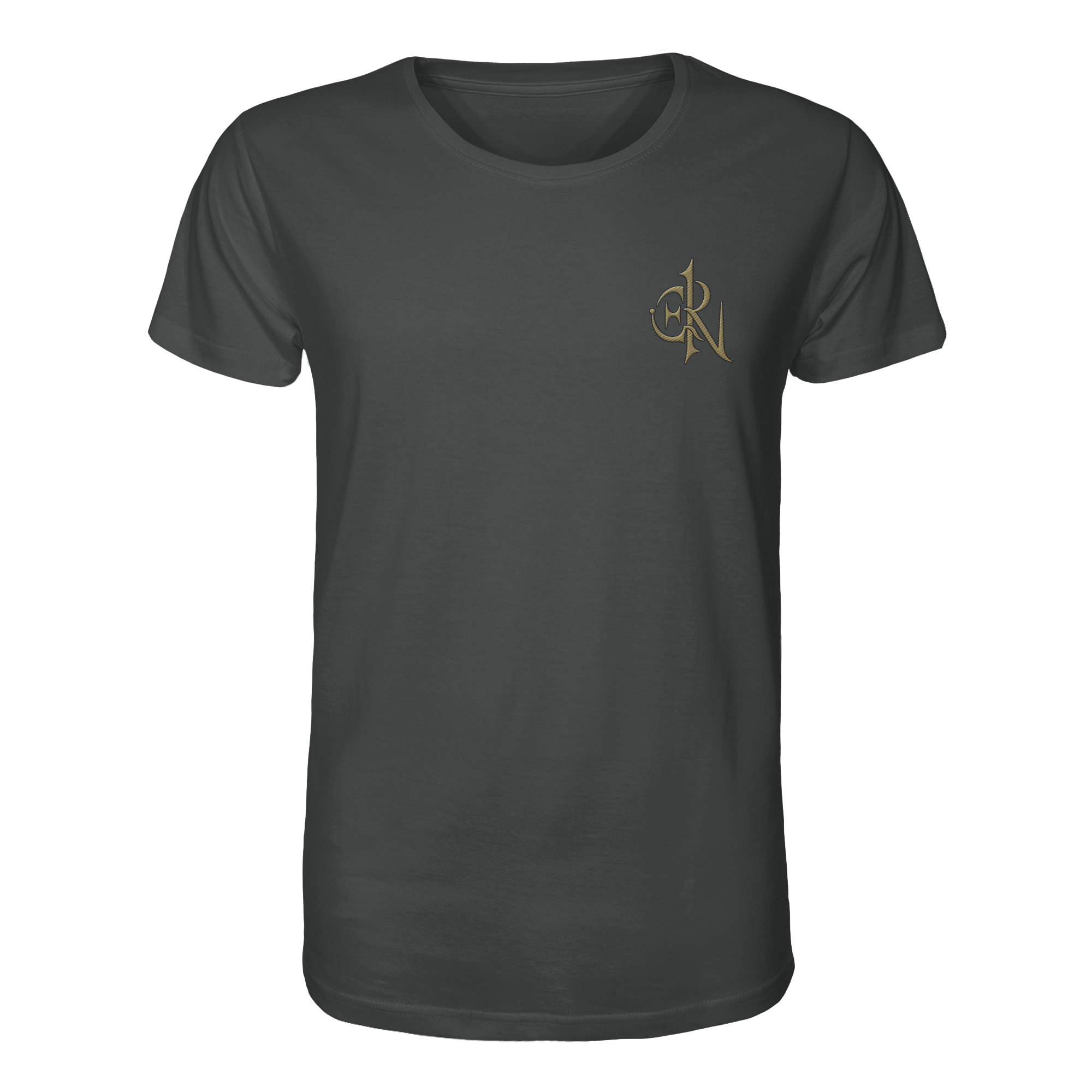 EMRAN Signature Organic T-Shirt – Burgundy Gold Edition - Organic Shirt