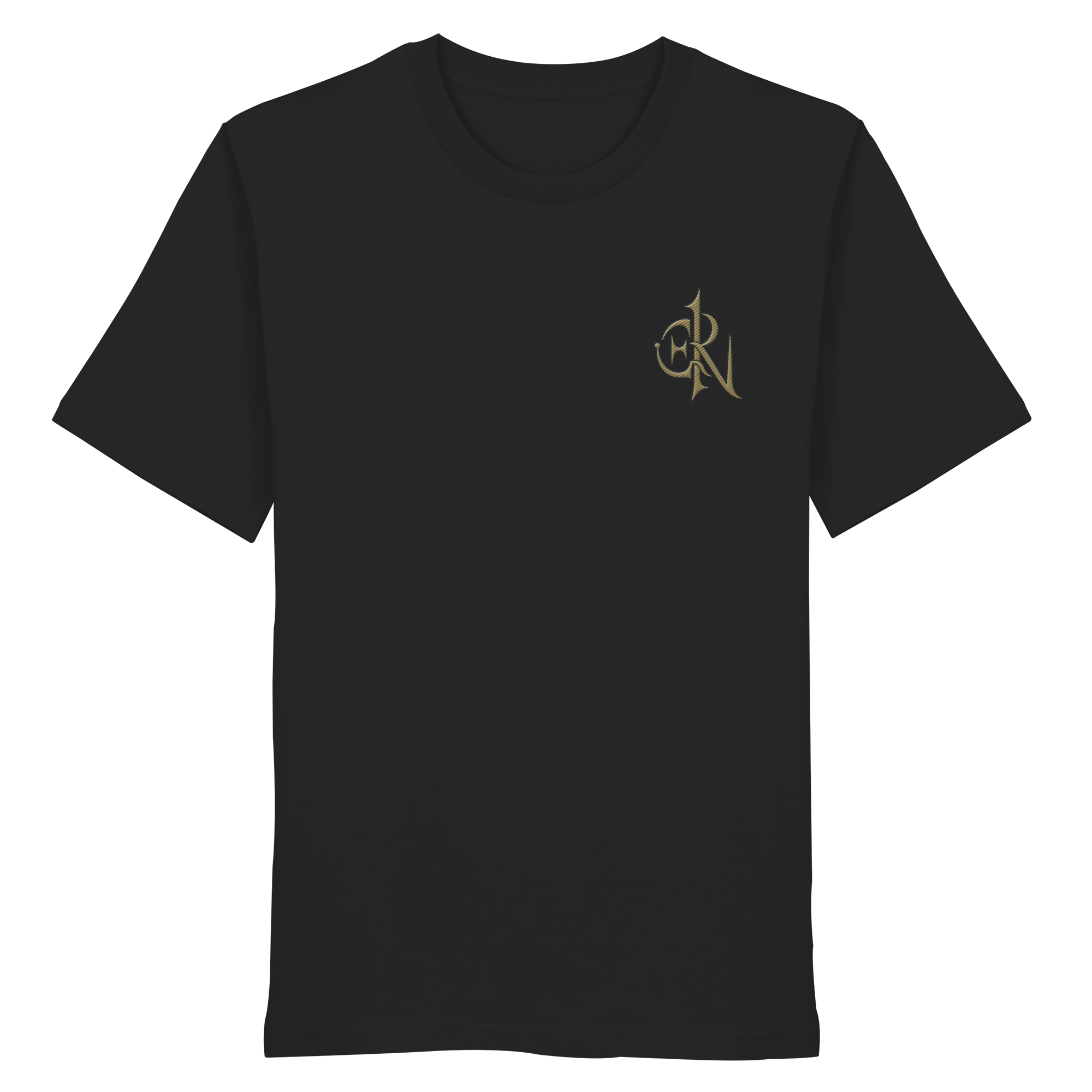 EMRAN Signature Organic T-Shirt – Burgundy Gold Edition - Organic Shirt