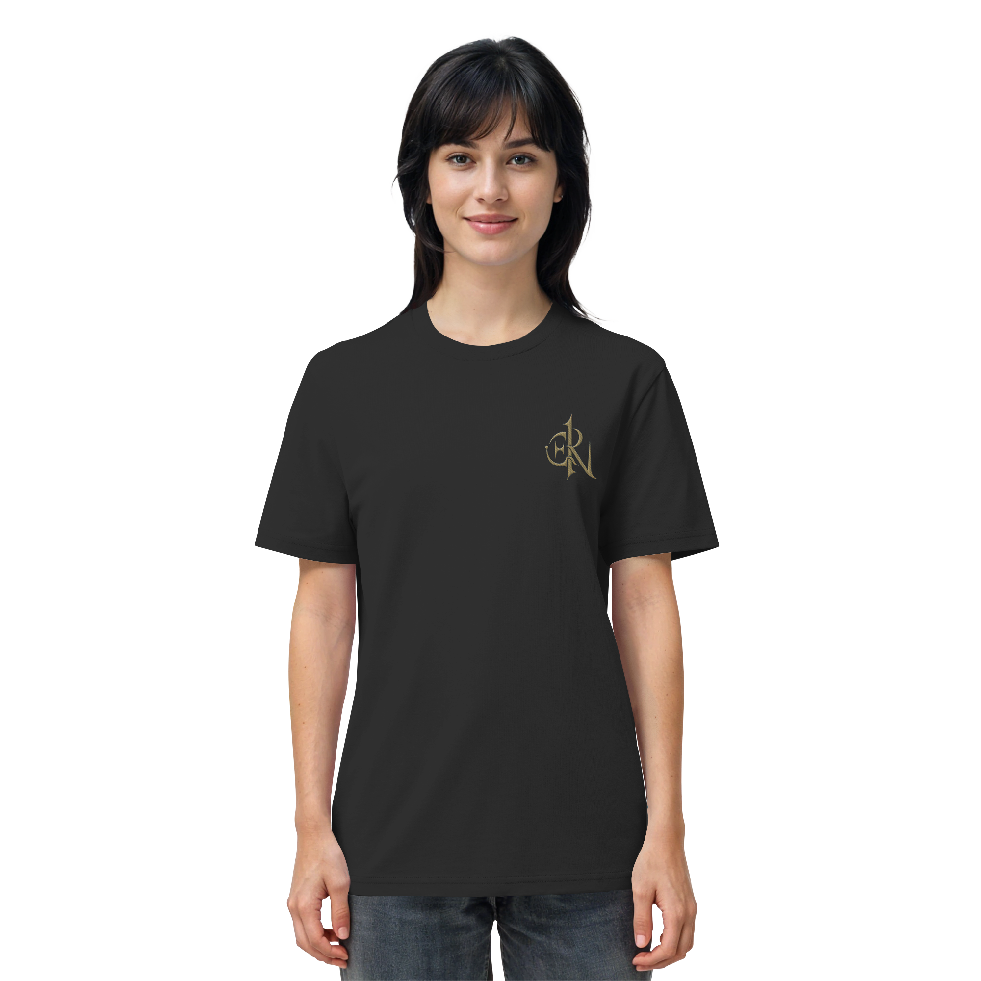 EMRAN Signature Organic T-Shirt – Burgundy Gold Edition - Organic Shirt