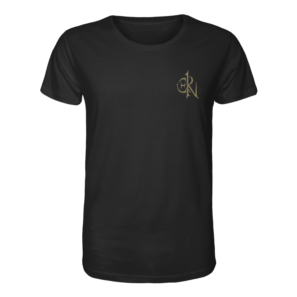 EMRAN Signature Organic T-Shirt – Burgundy Gold Edition - Organic Shirt