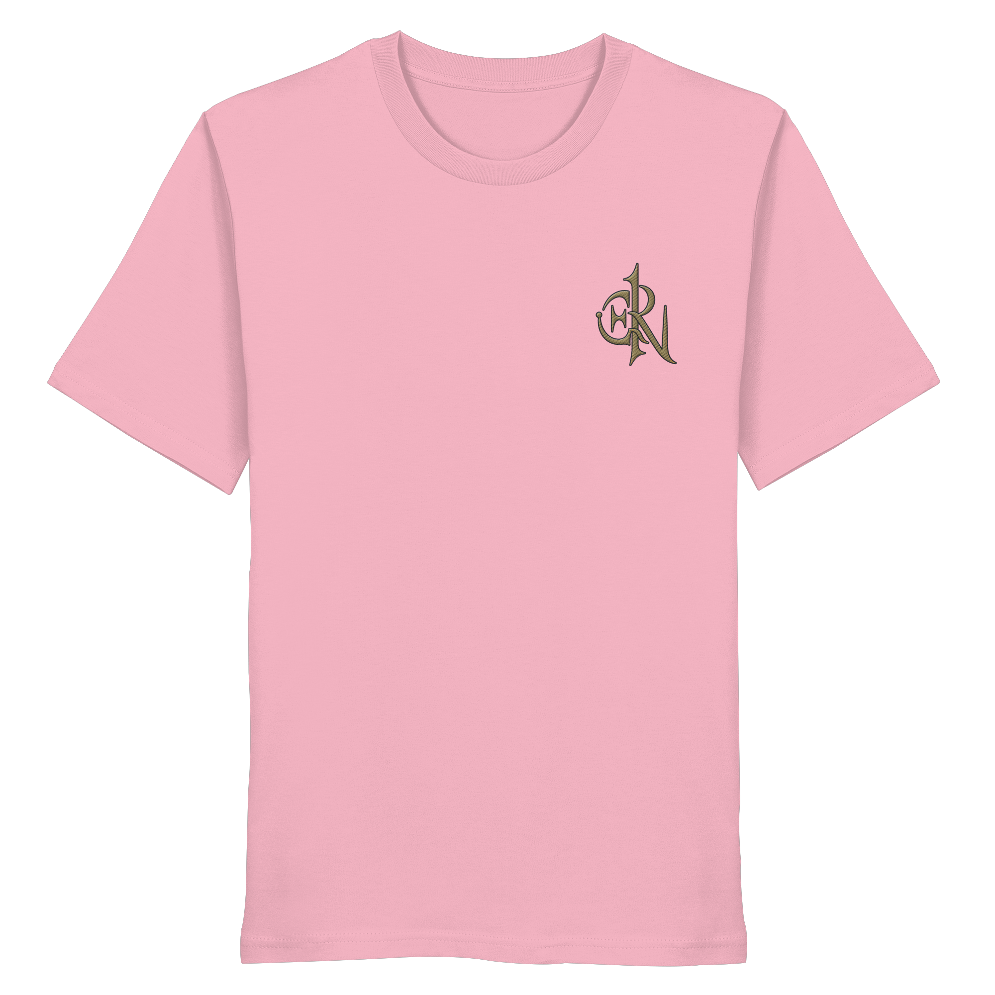 EMRAN Signature Organic T-Shirt – Burgundy Gold Edition - Organic Shirt