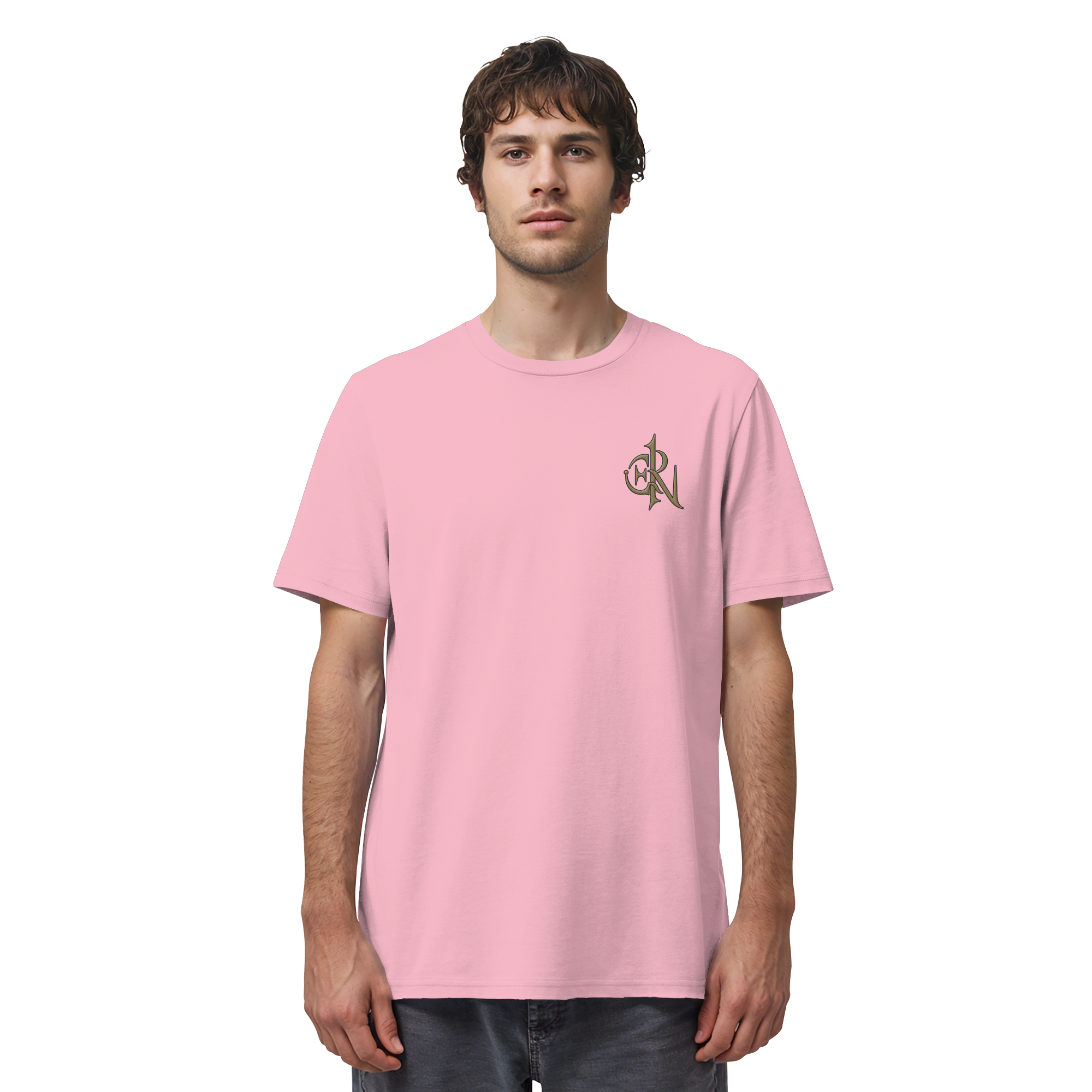 EMRAN Signature Organic T-Shirt – Burgundy Gold Edition - Organic Shirt