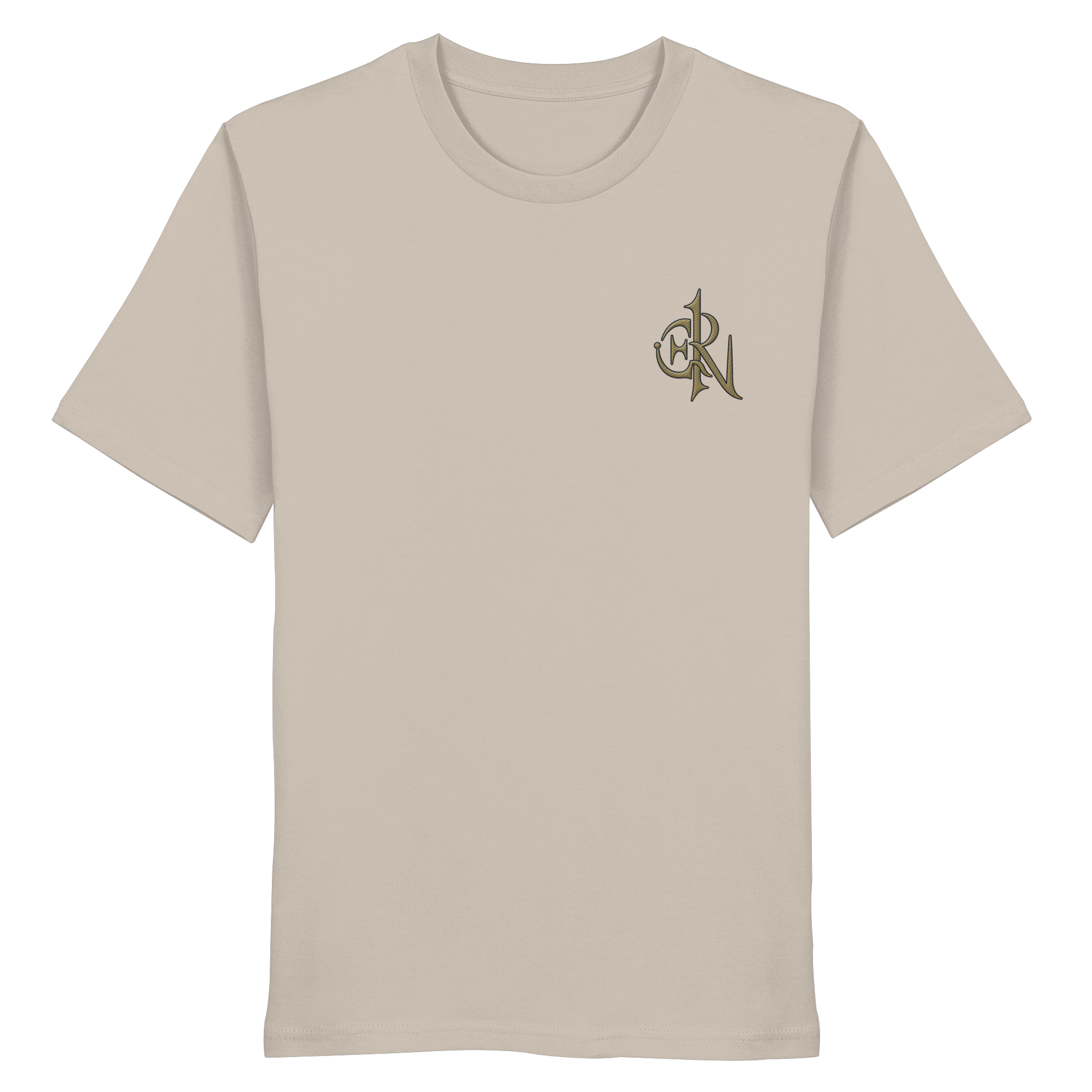 EMRAN Signature Organic T-Shirt – Burgundy Gold Edition - Organic Shirt
