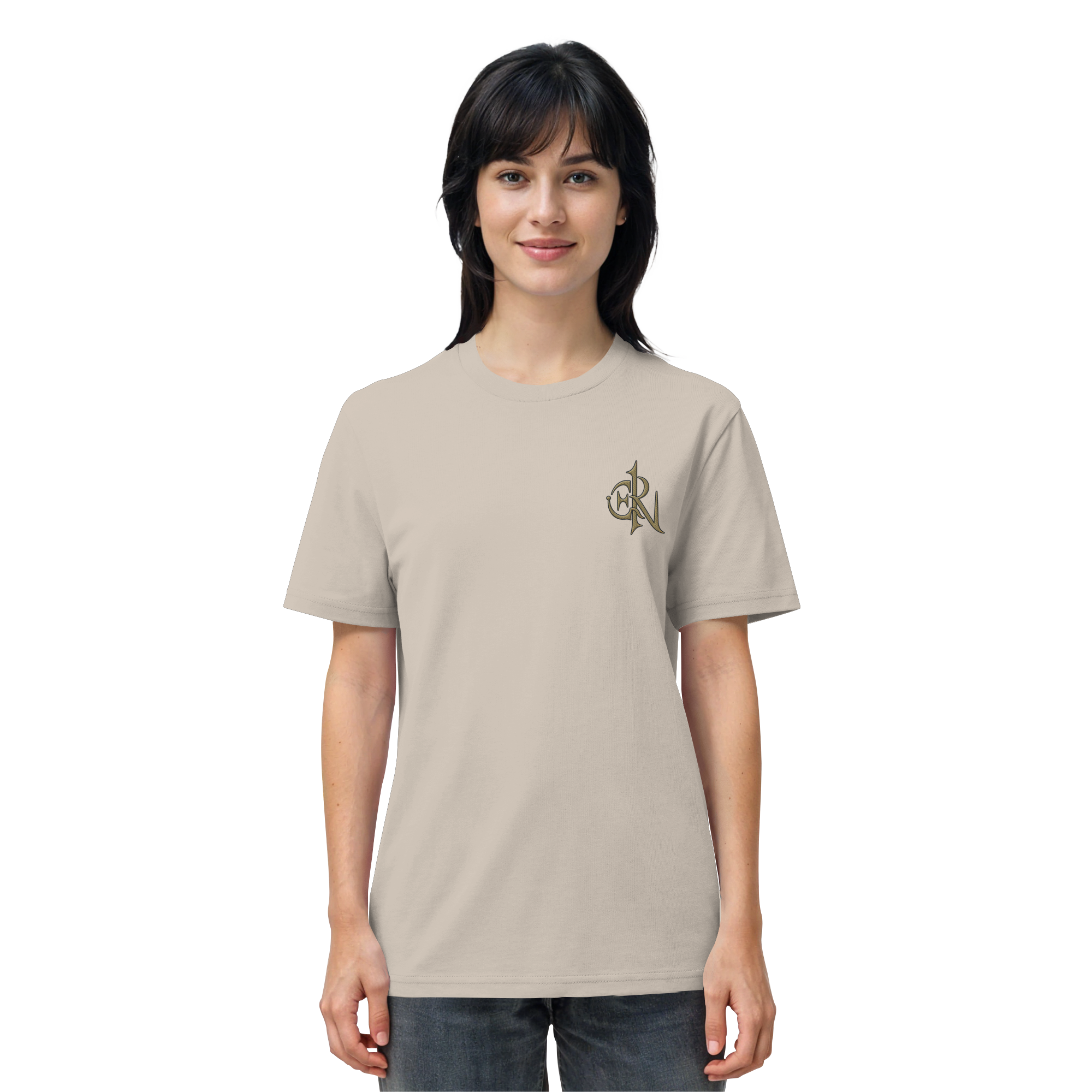 EMRAN Signature Organic T-Shirt – Burgundy Gold Edition - Organic Shirt