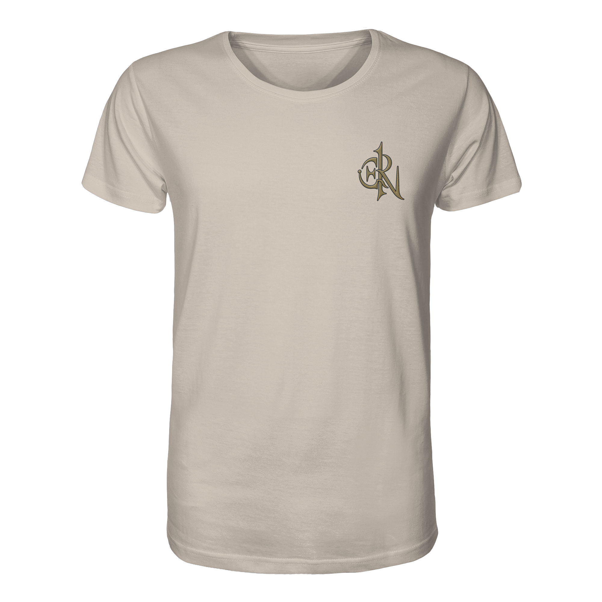 EMRAN Signature Organic T-Shirt – Burgundy Gold Edition - Organic Shirt